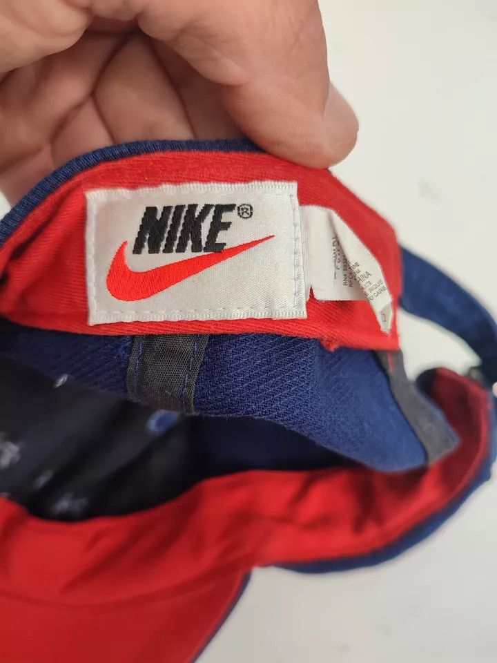 Nike Vintage Nike Hat Corduroy 80s - 90’S Blue Size ONE SIZE - 8 Thumbnail