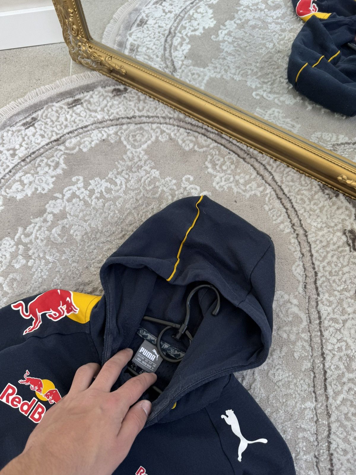 Red Bull Vintage Y2K Puma x Red Bull Zip Up Sweatshirt Size US M / EU 48-50 / 2 - 6 Thumbnail