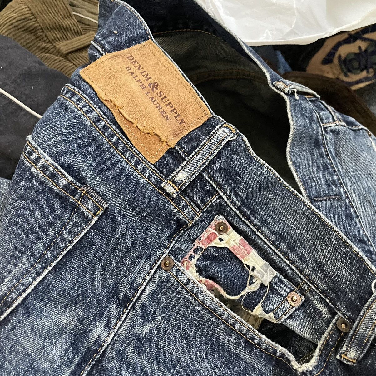 Denim & Supply Ralph Lauren × Polo Ralph Lauren POLO RALPH LAUREN DENIM SUPPLY JEANS PANTS OLD RRL PRL LUXUR Size US 33 - 2 Thumbnail