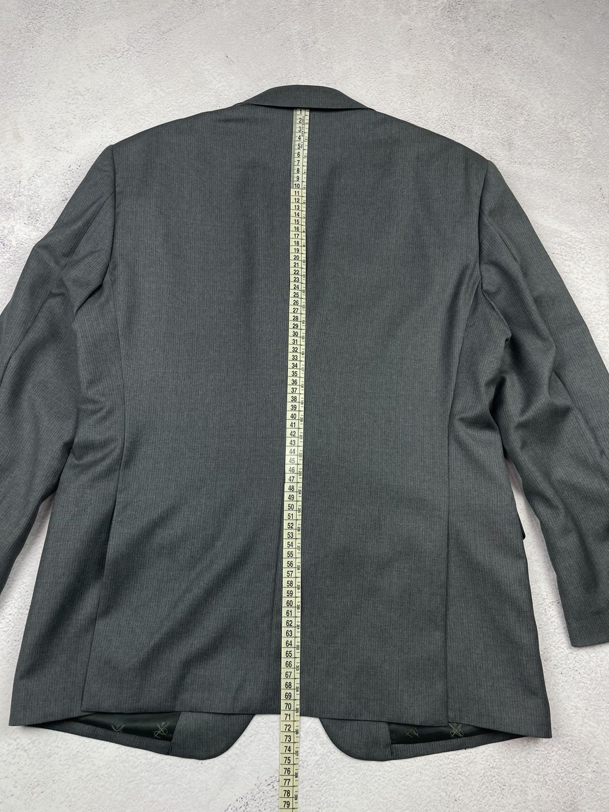 John Varvatos John Varvatos U.S.A. Mens Wool Blazer Jacket Size 40S/33S Size 40S - 12 Thumbnail