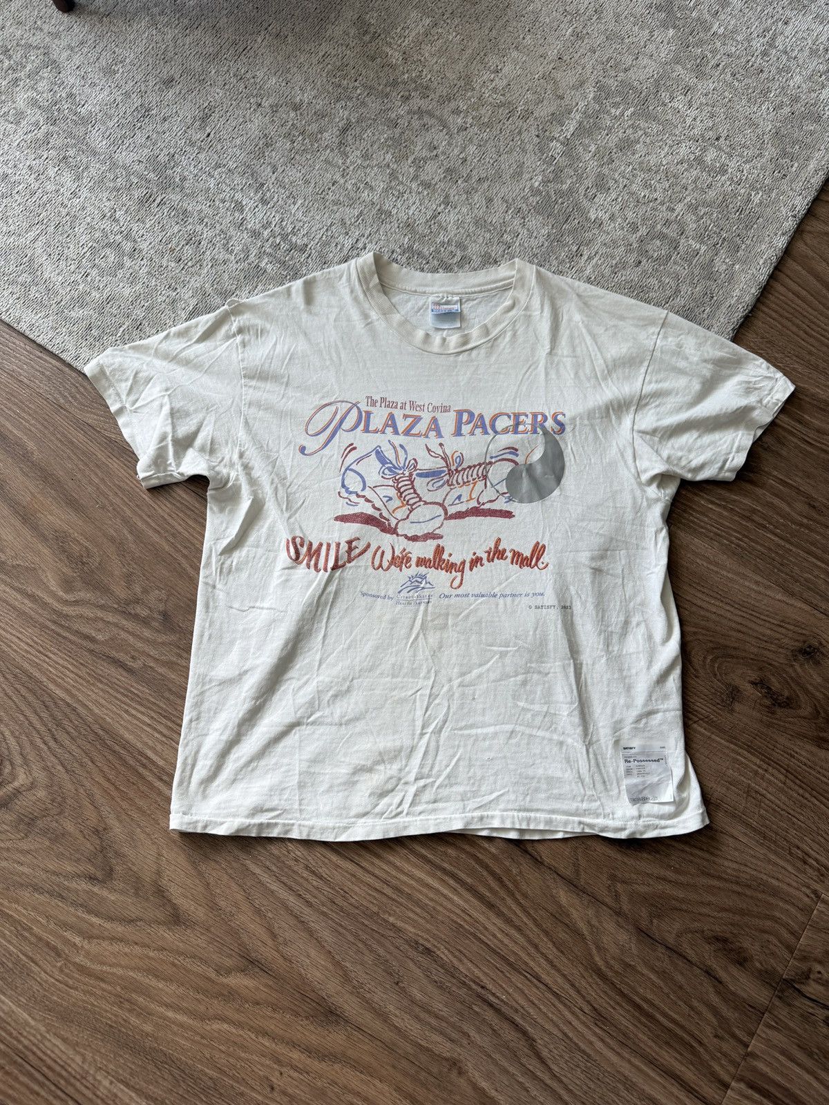 Our Legacy × Satisfy REPOSSESSED Marathon Pacer Tshirt possessed Size US XL / EU 56 / 4 - 1 Thumbnail