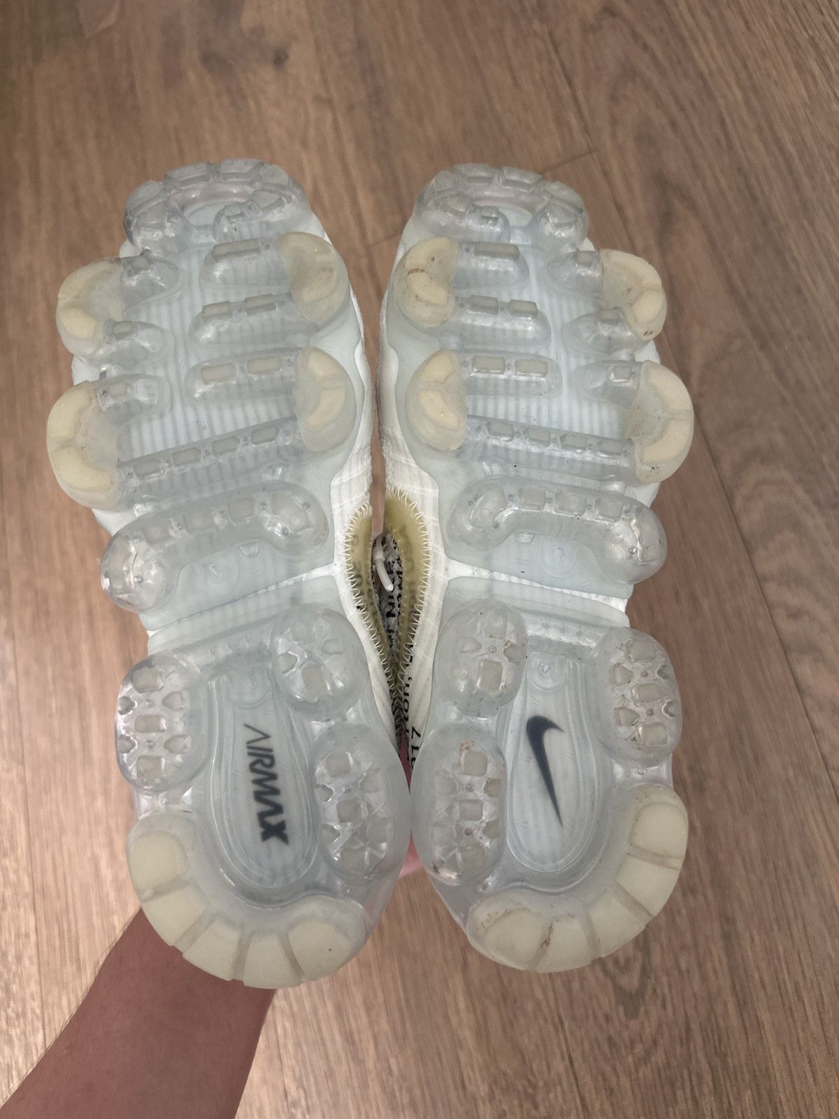 Nike × Off-White Nike Off White Vapormax US Size 4 UK 3.5 Size US 4 / IT 34 - 7 Thumbnail