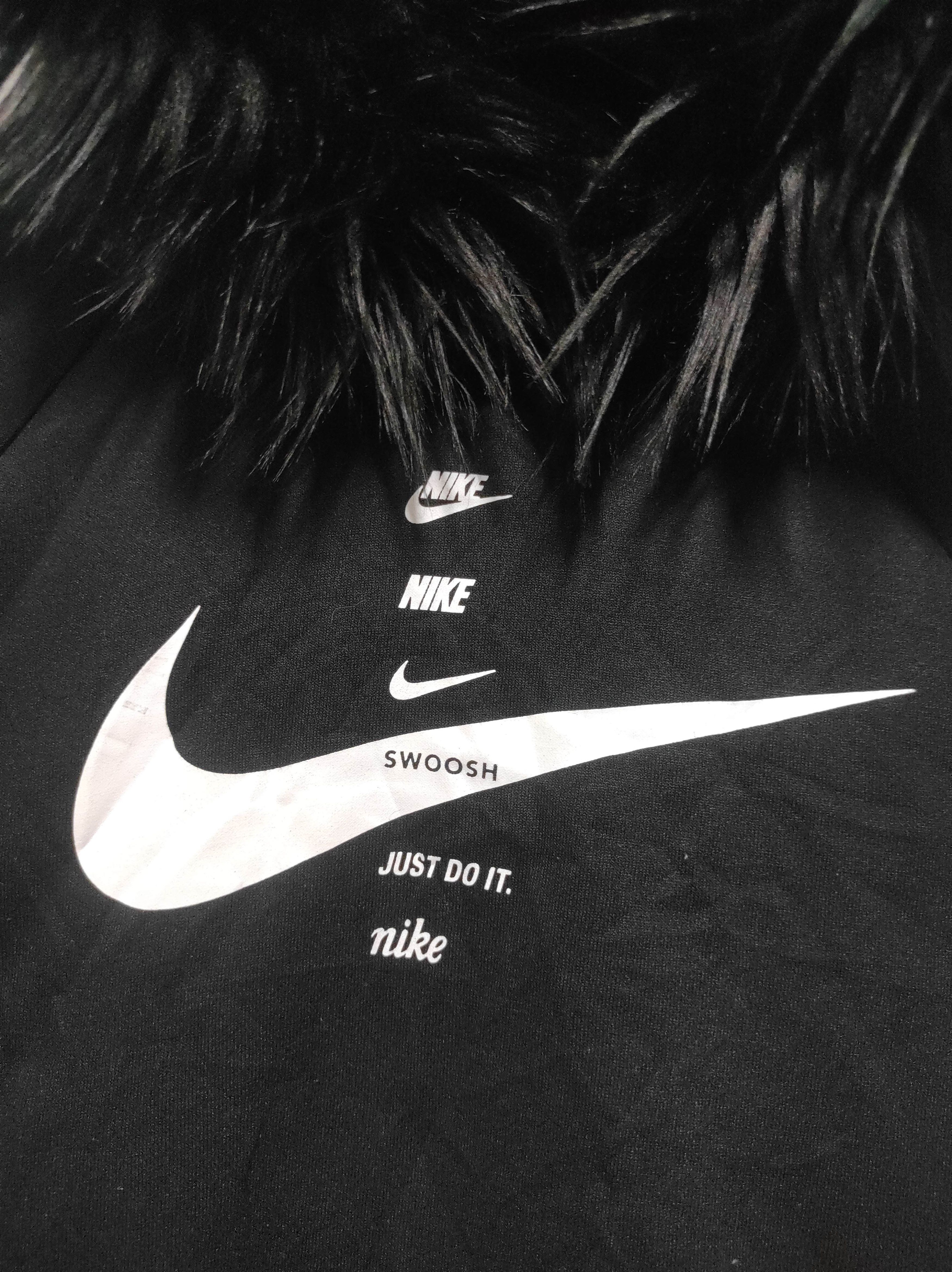 Nike Nike Swoosh Crop Fur Hoodie if6was9 LGB style Size M / US 6-8 / IT 42-44 - 4 Thumbnail