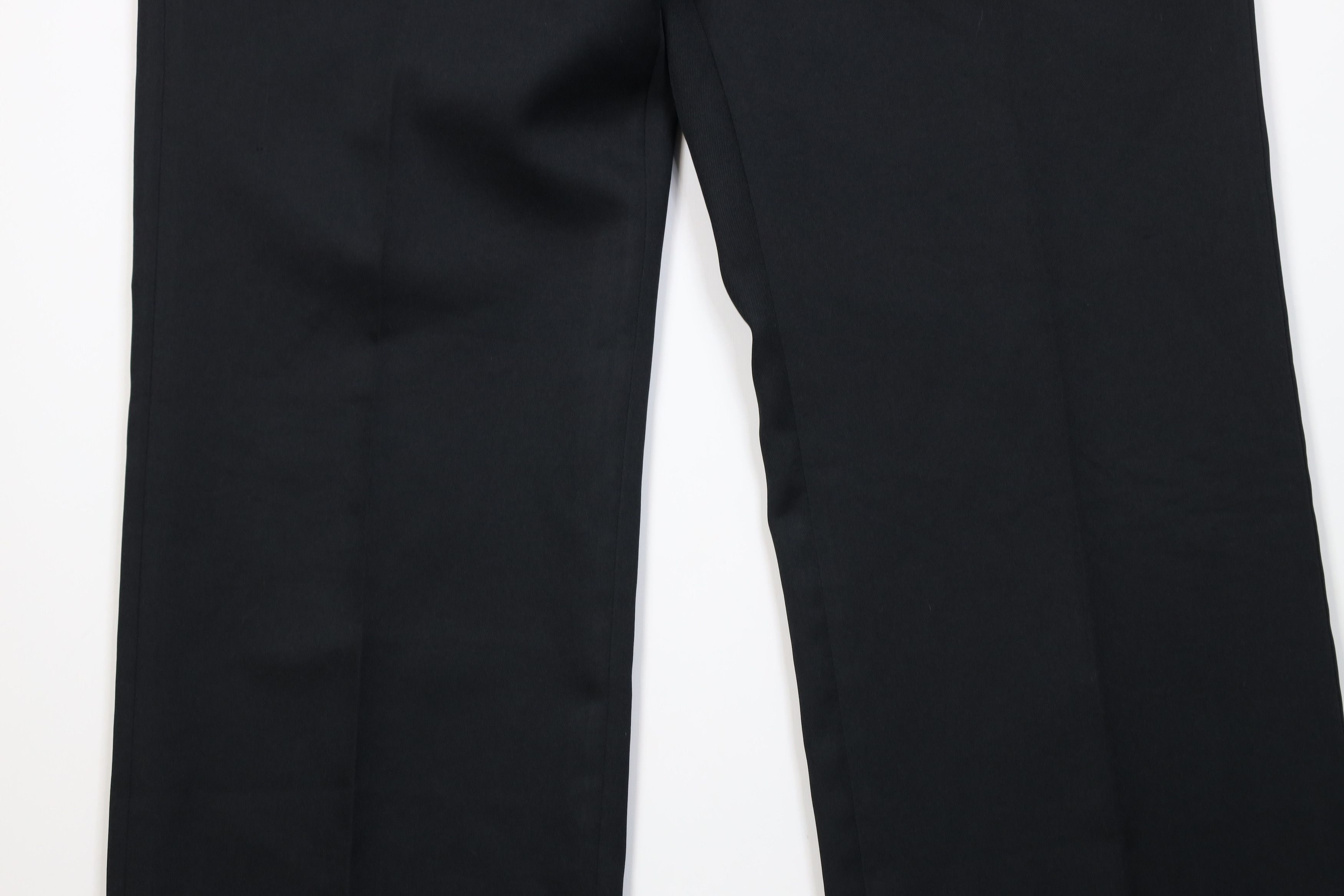 Vintage Vintage 70s Streetwear Flared Wide Leg Chino Pants Black USA Size US 40 / EU 56 - 3 Thumbnail