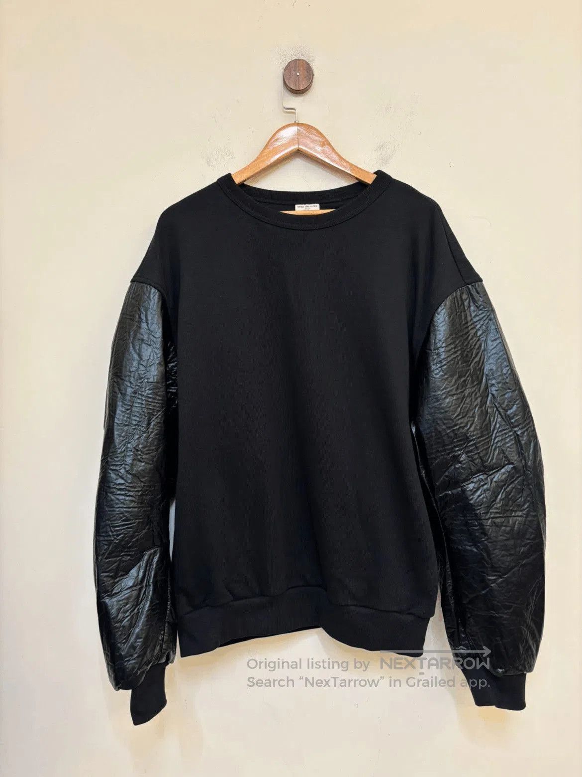 Dries Van Noten Dries Van Noten Back Zip Sleeves Attached Sweatshirt. Size US L / EU 52-54 / 3 - 2 Thumbnail