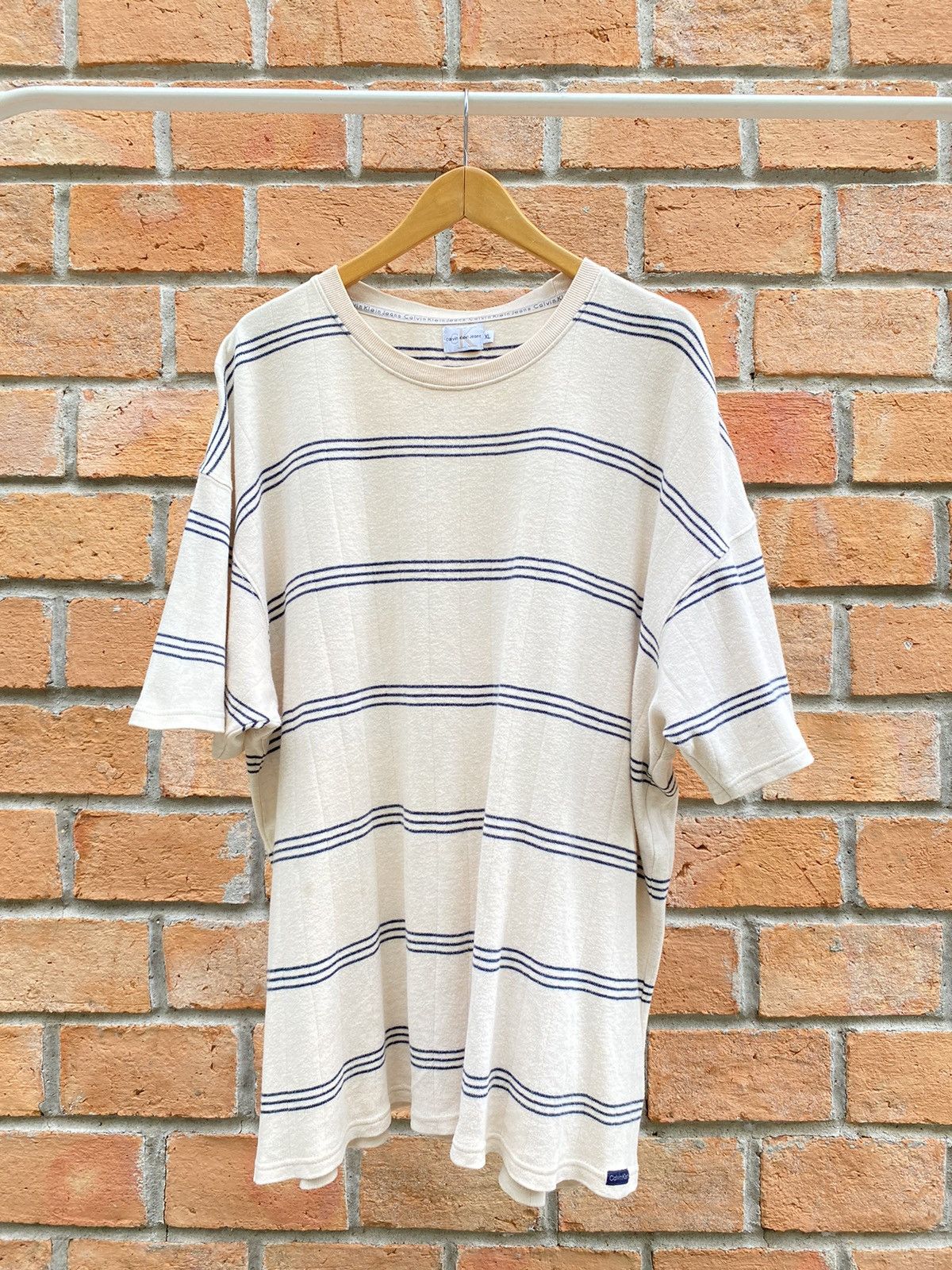 Calvin Klein Calvin Klein Jeans Classic Striped Tee Size US XL / EU 56 / 4 - 1 Thumbnail