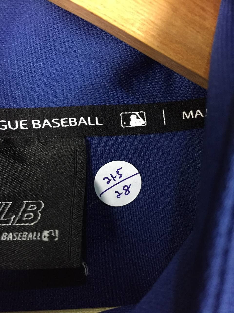 MLB × Sports Specialties × Vintage Vtg MLB Los Angelas Dodgers Quarter Zip Baseball Tee Size US L / EU 52-54 / 3 - 15 Thumbnail