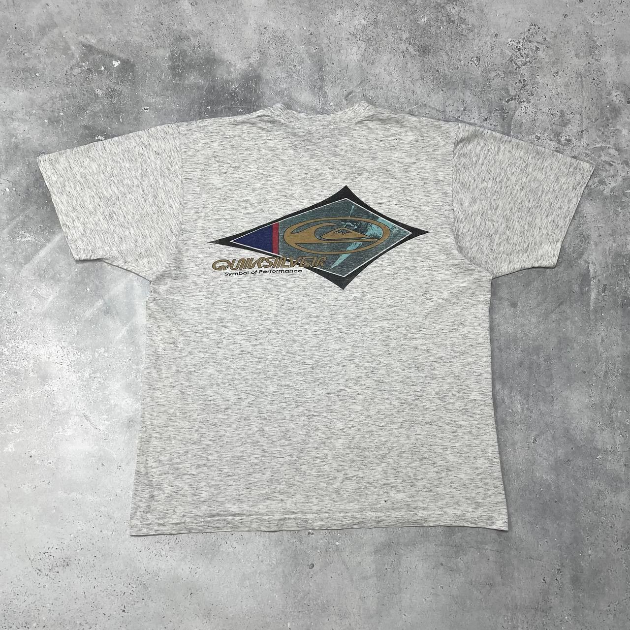 Quiksilver Vintage 90s Quiksilver Surfing Bootleg T Shirt Gray L/XL Size US XL / EU 56 / 4 - 1 Thumbnail
