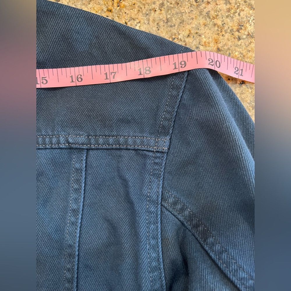G-Star NWT G-Star RAW Oversized Denim Jacket XS Sea Blue $250 Size XS / US 0-2 / IT 36-38 - 7 Thumbnail