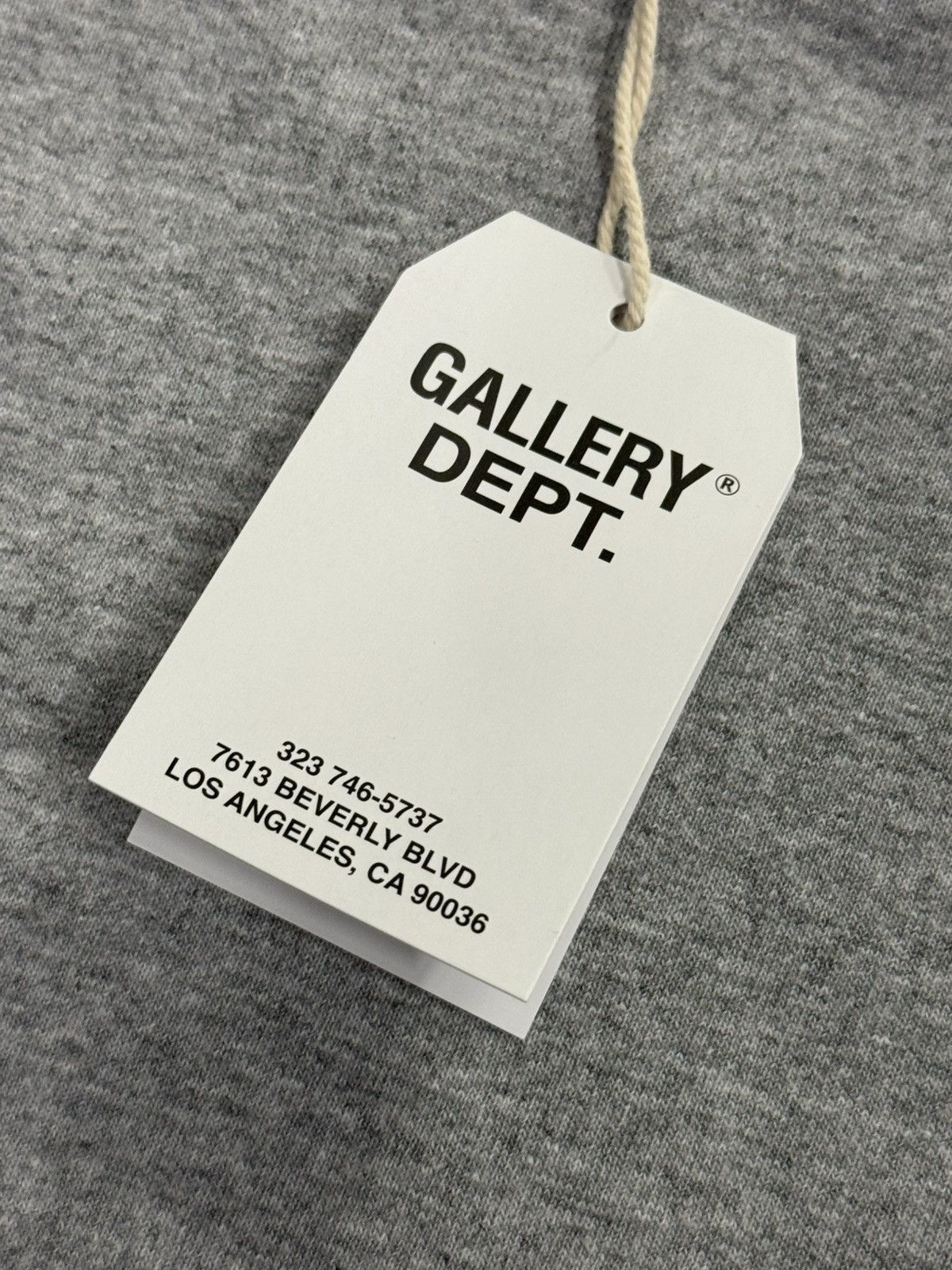 Gallery Dept. Gallery Dept Souvenir L/S Heather Grey Size US S / EU 44-46 / 1 - 7 Thumbnail