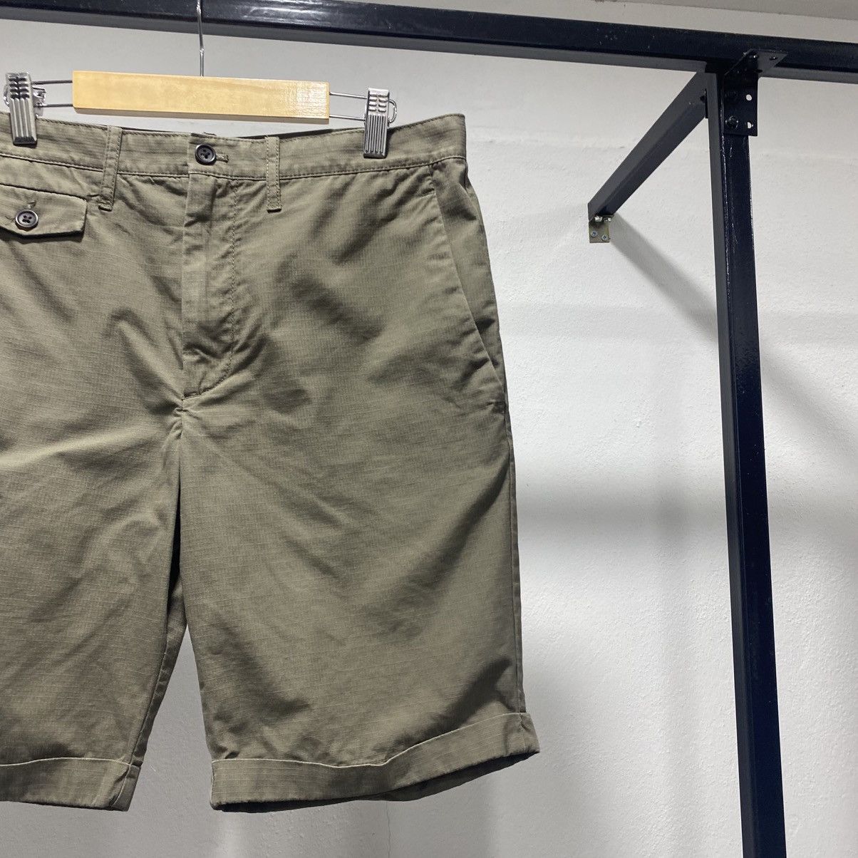 Vintage Raree☠️ Military Ripstop Shorts Size US 31 - 2 Thumbnail