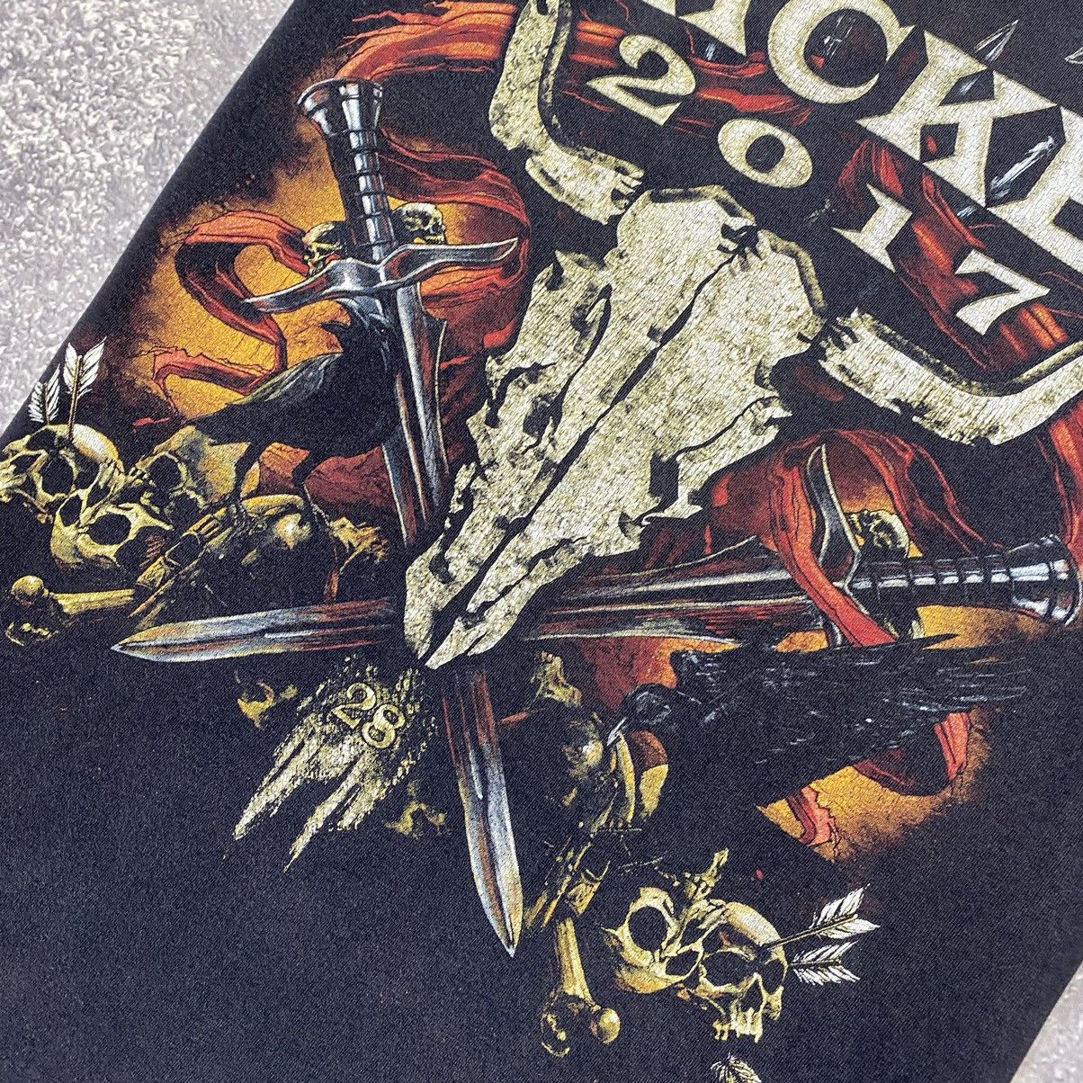 Band Tees Vintage Wacken 2017 Festival All Rock Group tee Size US S / EU 44-46 / 1 - 5 Thumbnail
