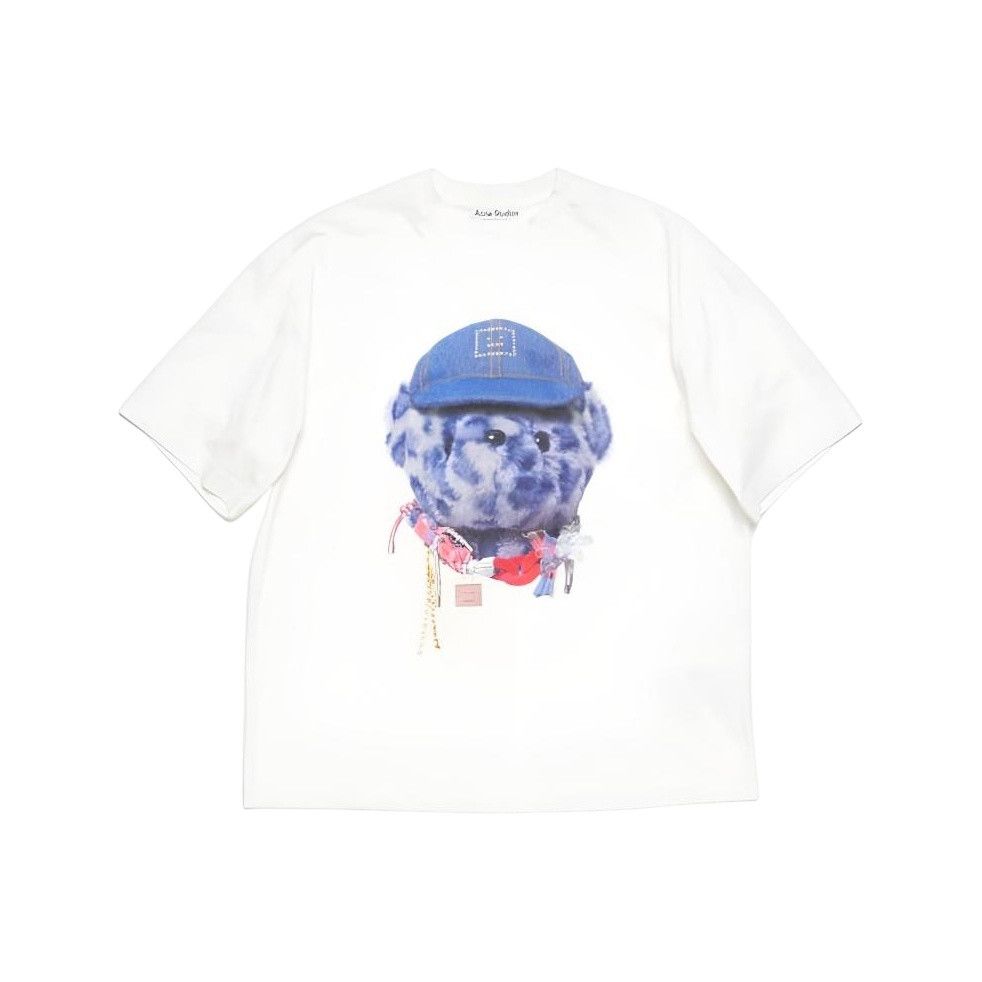 Acne Studios Acne Studios Face Bear Graphic T-Shirt XS Size US XS / EU 42 / 0 - 1 Thumbnail