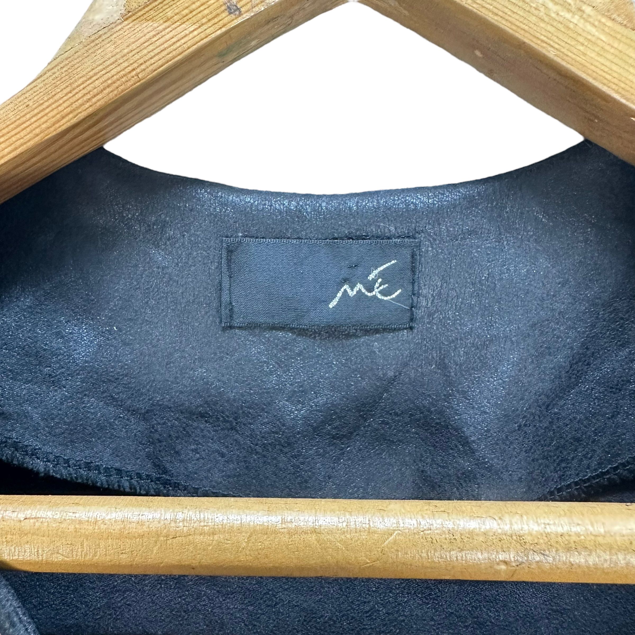 Japanese Brand ME MADE IN FRANCE NECK BUTTON CASUAL JACKET #8058-199 Size M / US 6-8 / IT 42-44 - 7 Thumbnail