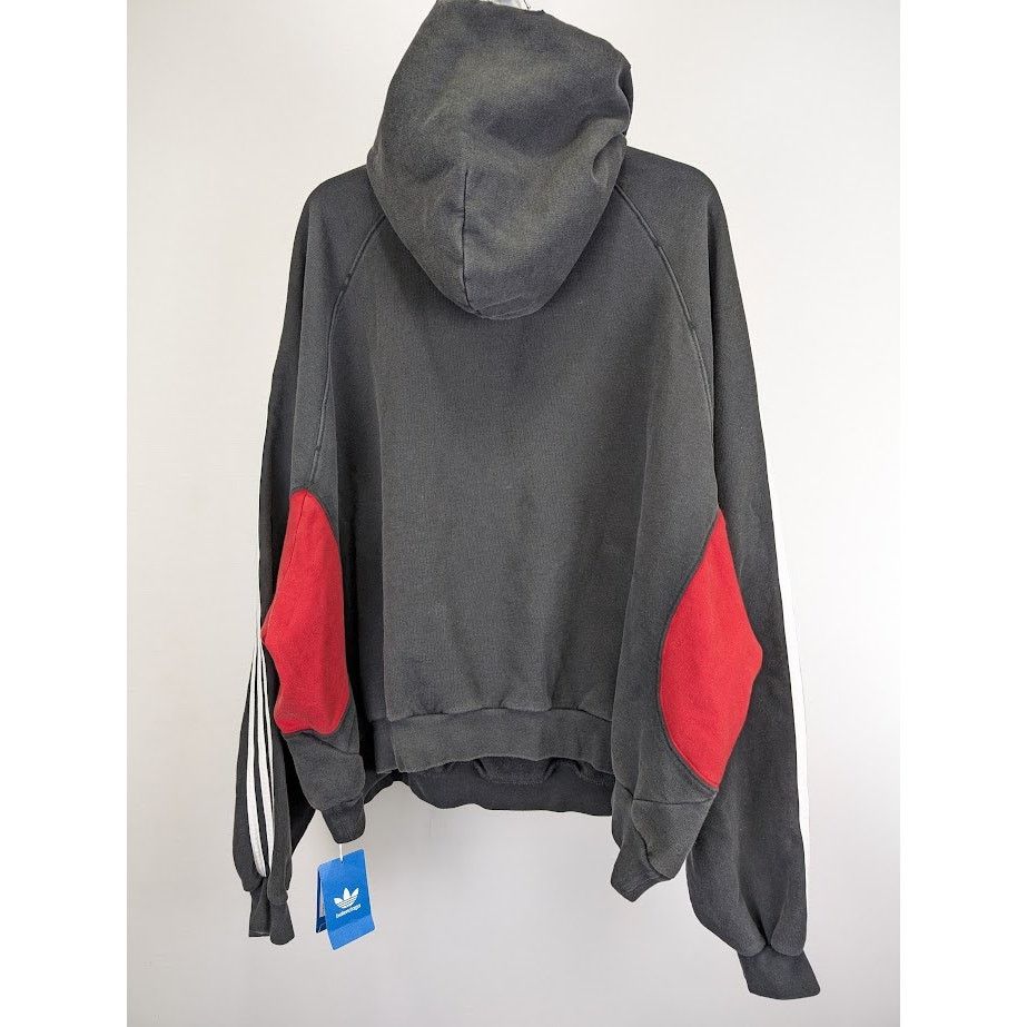 Balenciaga o1rshd1 Pullover Hoodie in Multicolor Size US M / EU 48-50 / 2 - 16 Thumbnail