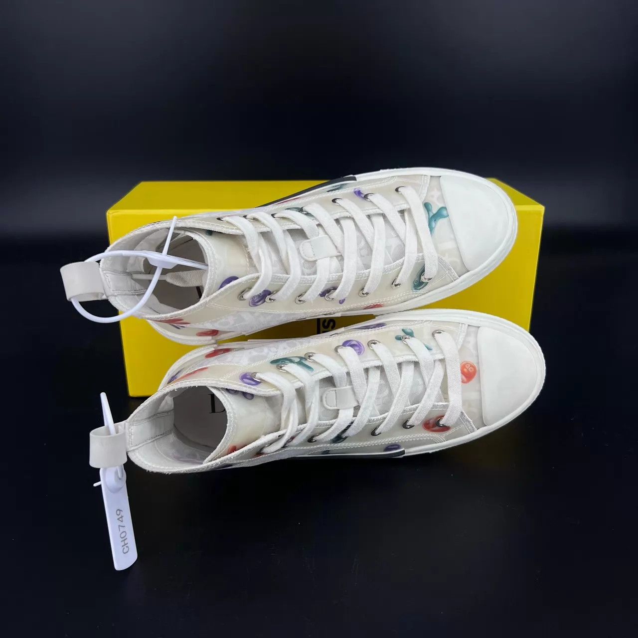 Dior Dior B23 x Kenny Scharf Colorful 37 Size US 6.5 / IT 36.5 - 6 Thumbnail