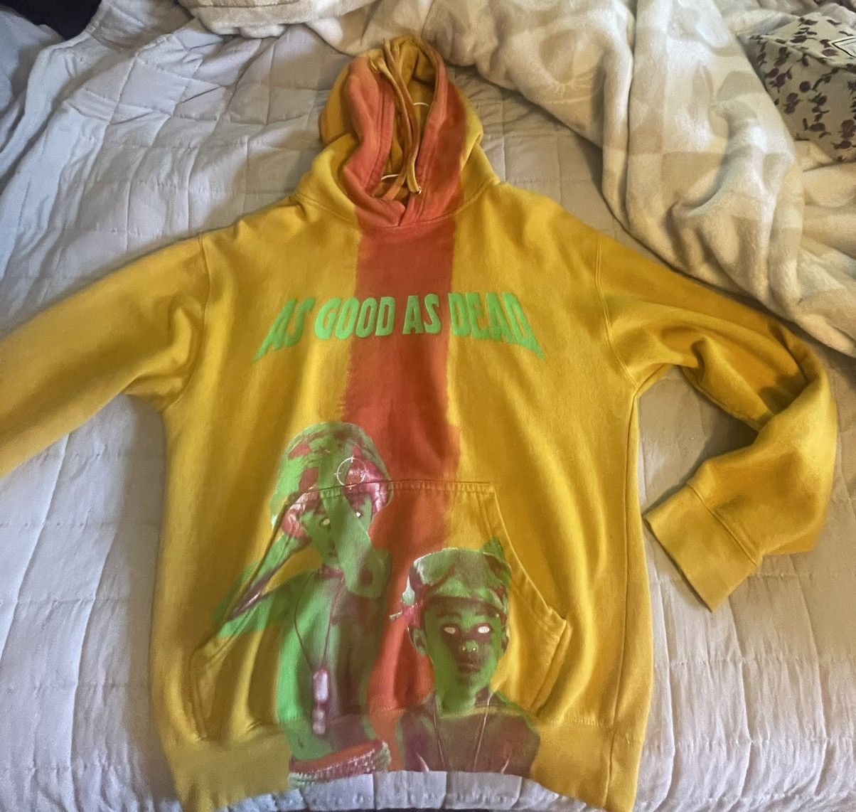 City Morgue × G59 Records City Morgue II “As Good As Dead” multicolor tye dye hoodie Size US M / EU 48-50 / 2 - 3 Thumbnail