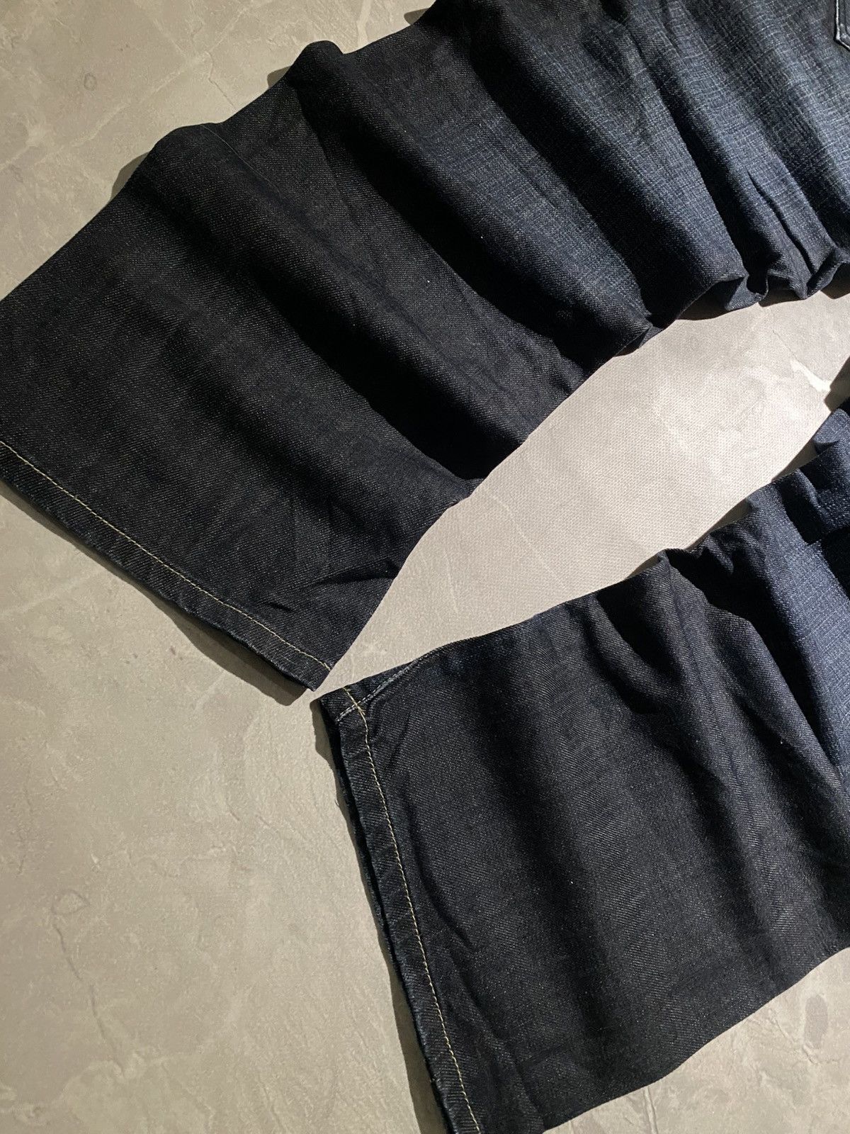 Japanese Brand Heavy Washed Darkwear Slim / Avant Garde Number Nine Style Size US 32 / EU 48 - 8 Thumbnail
