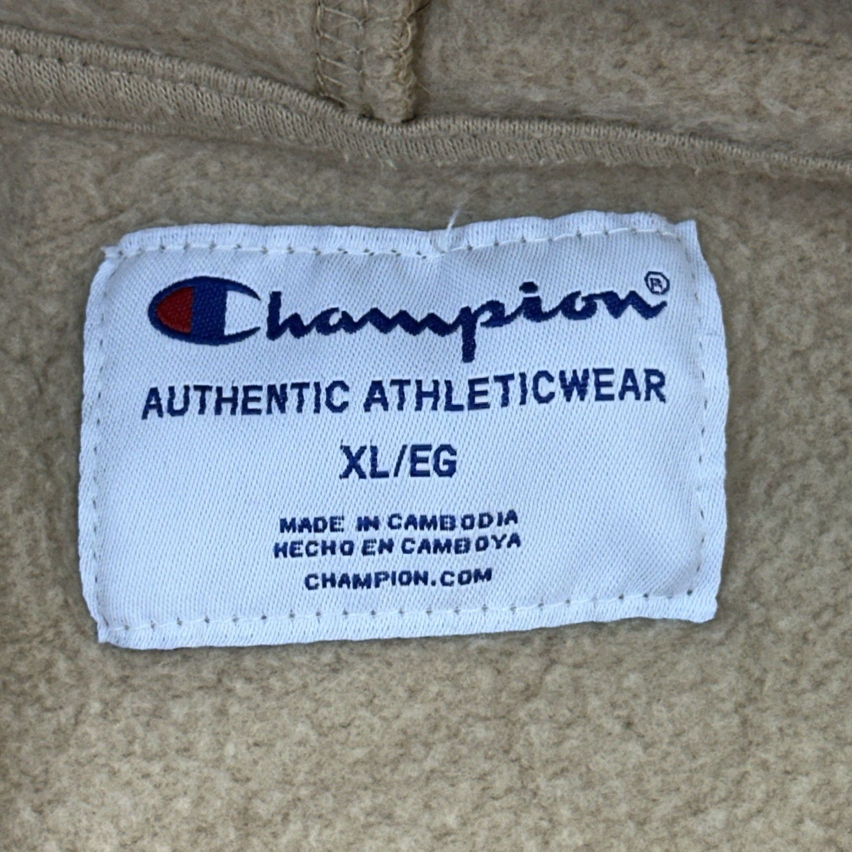 Champion Champion Hoodie Women XL Country Walnut Script Logo Pullover Size XL / US 12-14 / IT 48-50 - 5 Thumbnail