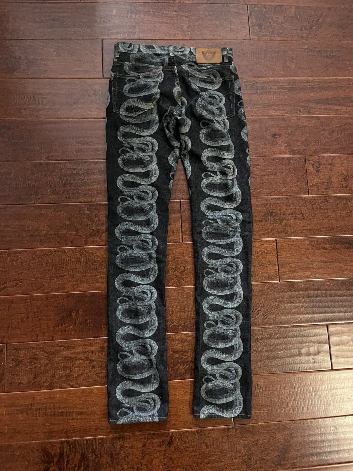 Hysteric Glamour Hysteric Glamour Snake Loop Slim Fit Denim Size US 28 / EU 44 - 4 Thumbnail