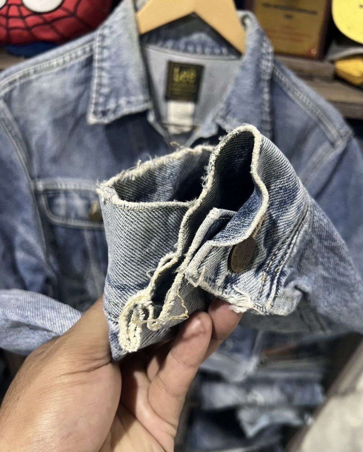 Lee 🔥Vintage Lee Riders x Edwin Denim Trucker Size US S / EU 44-46 / 1 - 13 Thumbnail