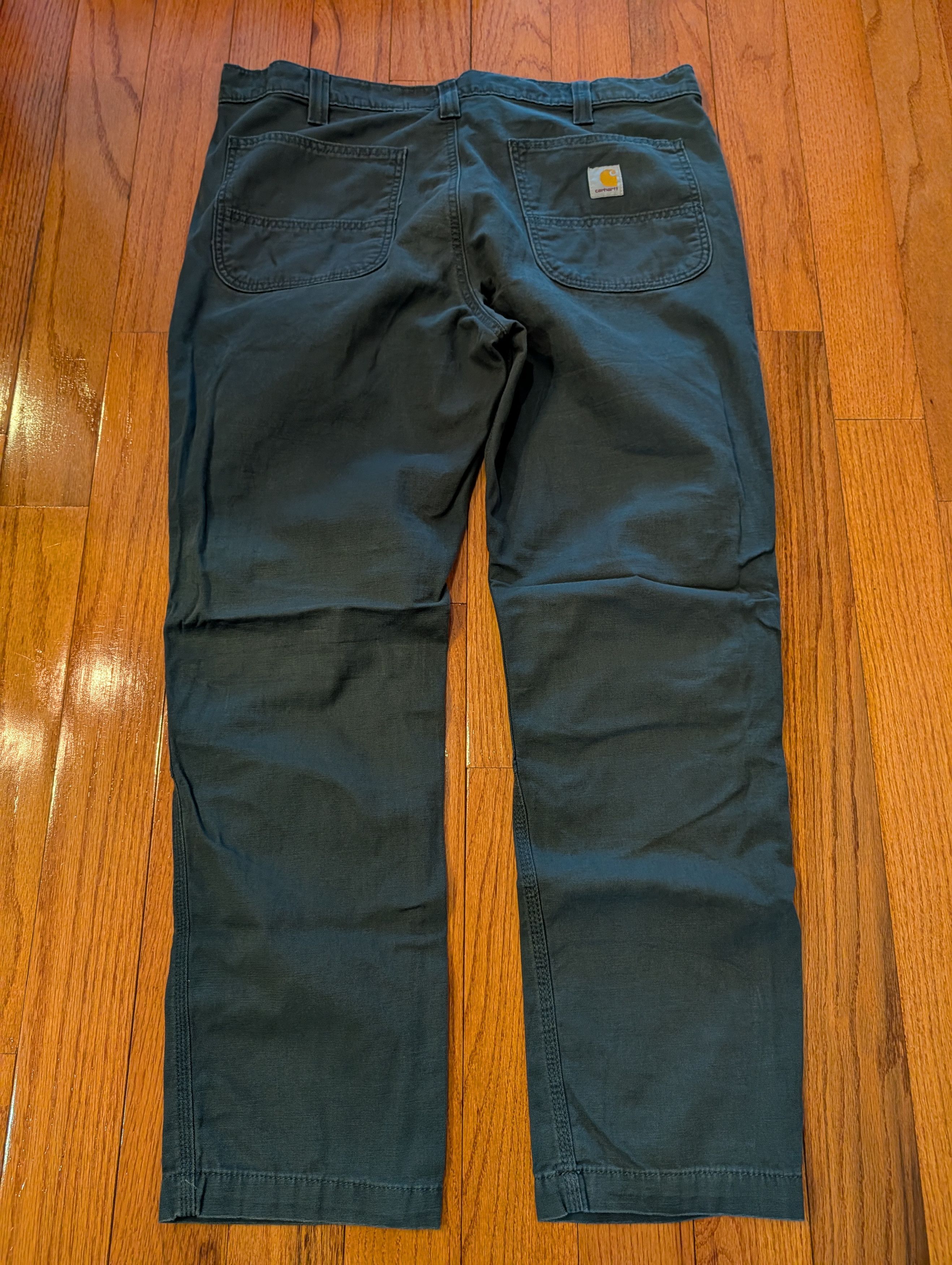 Carhartt Carhartt Slim Fit Canvas Carpenter Work Pants Men’s 38x30 Size US 38 / EU 54 - 1 Thumbnail