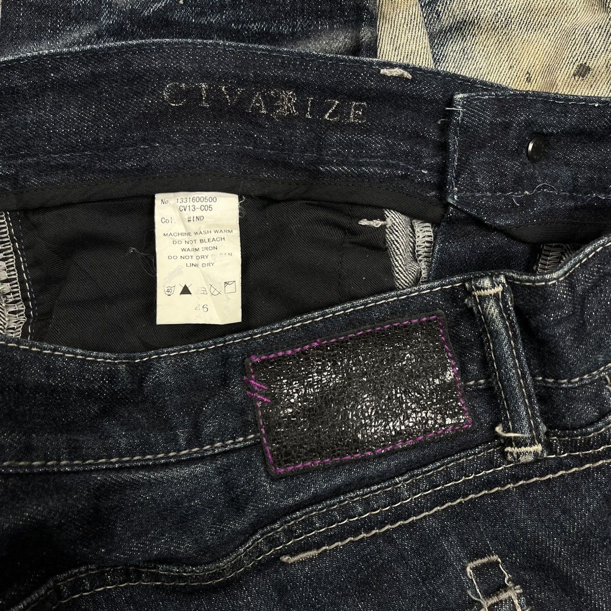 Tornado Mart Civarize clawmark spiral wash denim pants Size US 32 / EU 48 - 10 Thumbnail
