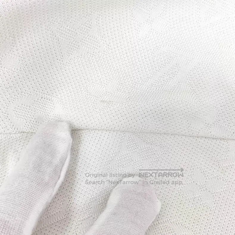 Louis Vuitton Louis Vuitton White logo full dark print cotton round neck Size US S / EU 44-46 / 1 - 8 Thumbnail
