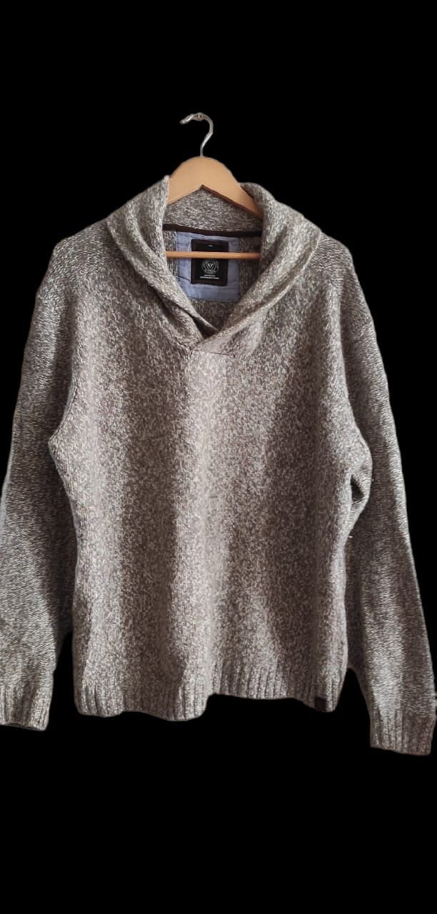 C&A Westbury C&A Mens Wool Classic Sweater Patched Elbow Size US XXL / EU 58 / 5 - 3 Thumbnail