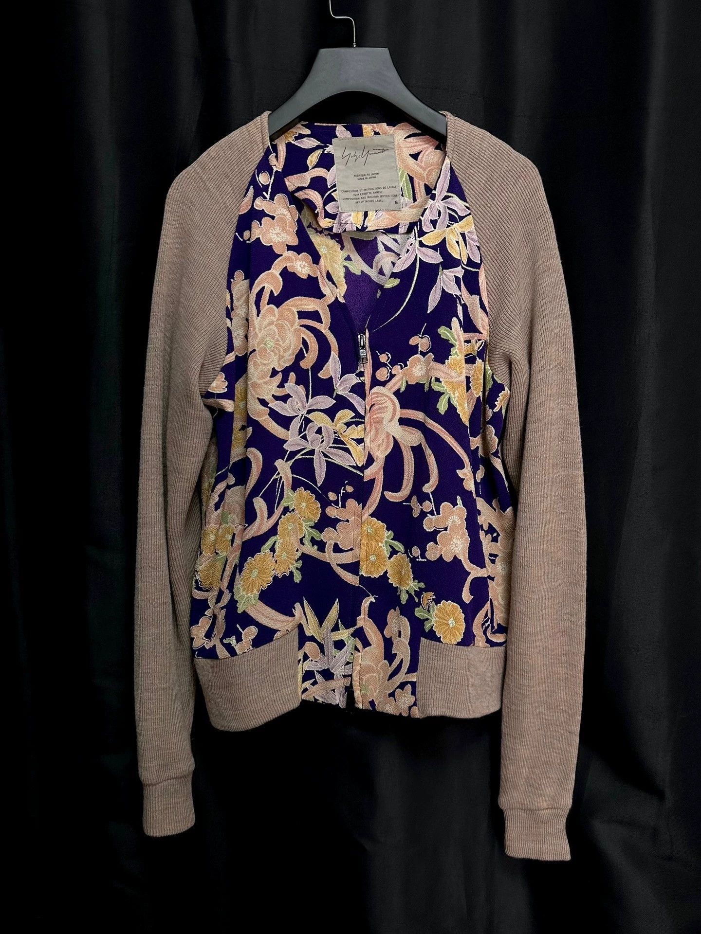 Yohji Yamamoto Yohji Yamamoto 94AW Yuzen-Dyed Kimono Runway Top (Archive) Size S / US 4 / IT 40 - 1 Thumbnail