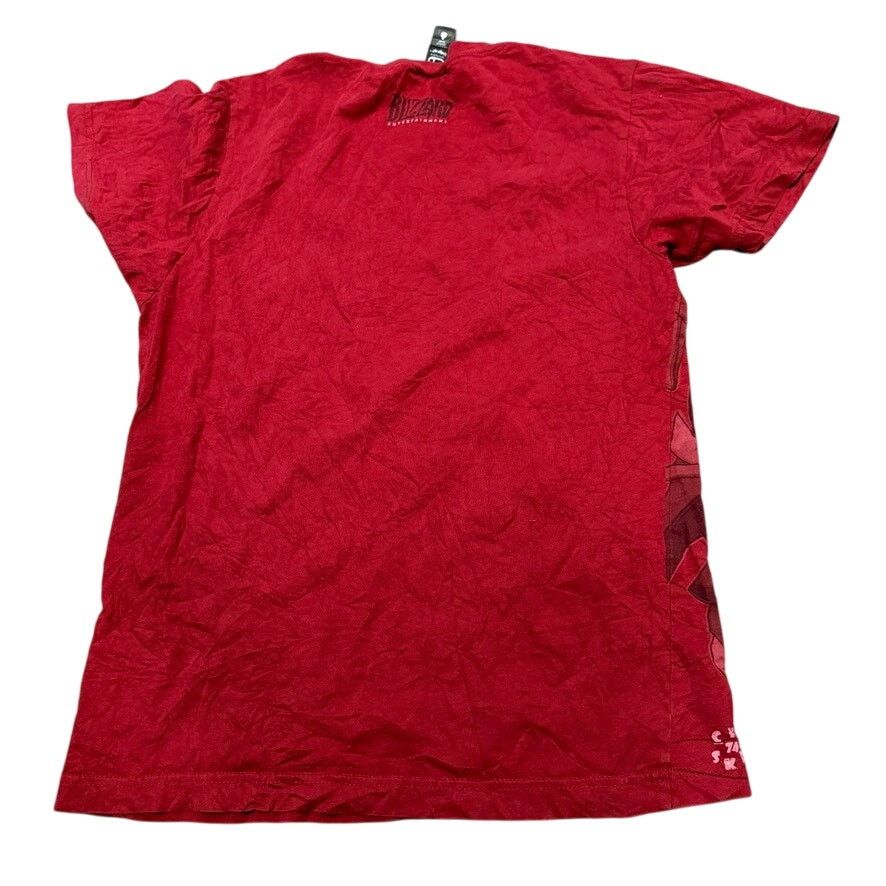 Vintage Diablo II Blizzard AOP Shirt Vintage Red Tee Video Game M Size US M / EU 48-50 / 2 - 5 Thumbnail