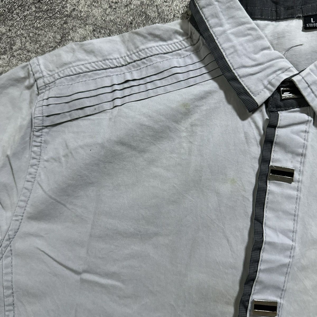 Issey Miyake Japanese Brand Button Up Shirt Issey Miyake Style Size US M / EU 48-50 / 2 - 5 Thumbnail