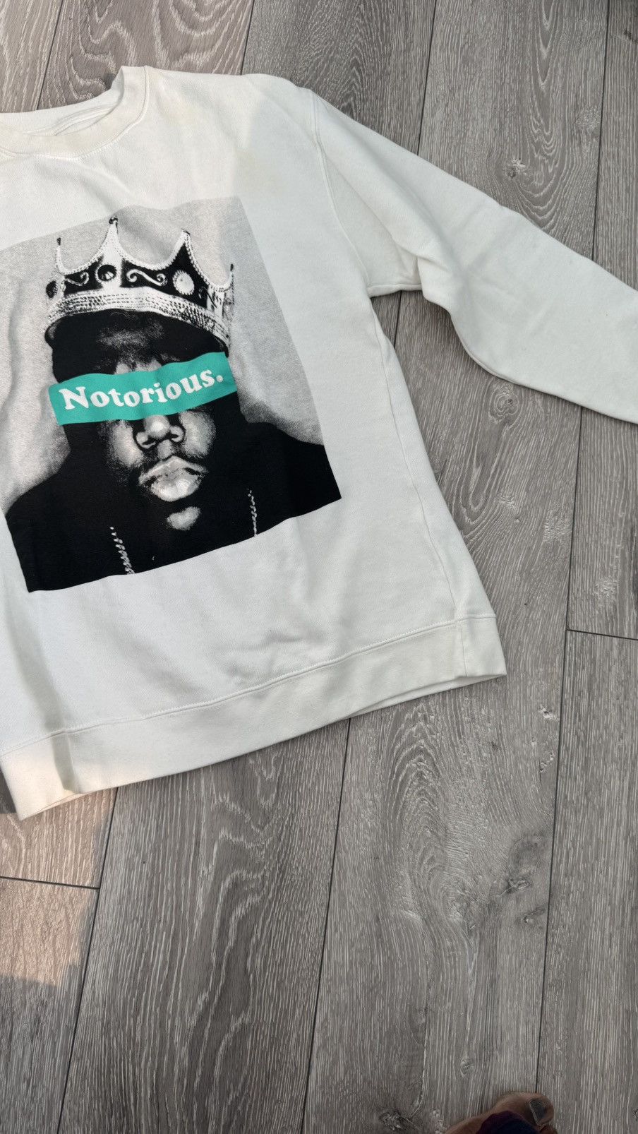 Other The Notorious B.I.G. White Sweatshirt - Size S Size US S / EU 44-46 / 1 - 2 Thumbnail