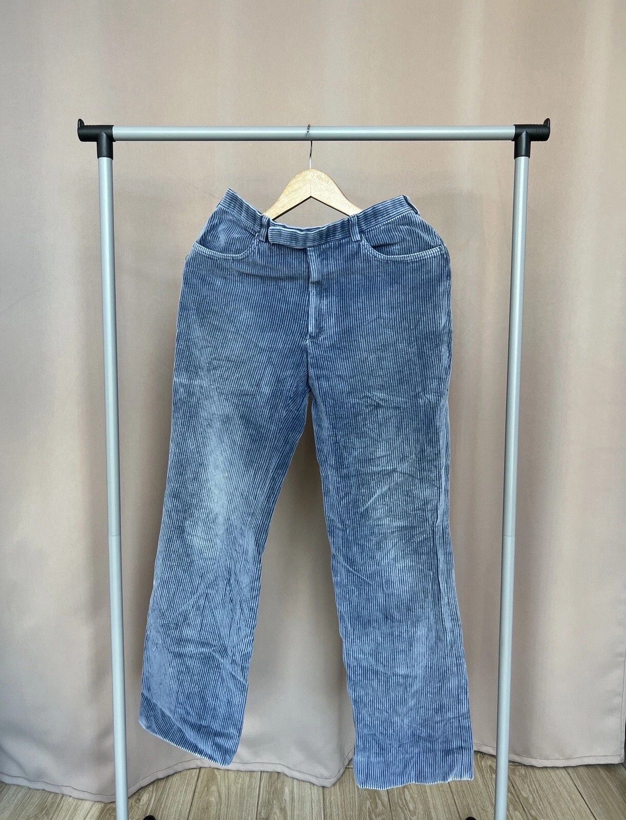 Aquascutum Aquascutum Corduroy Pants Mens Size S/M Velvet Troursers Size US 34 / EU 50 - 4 Thumbnail