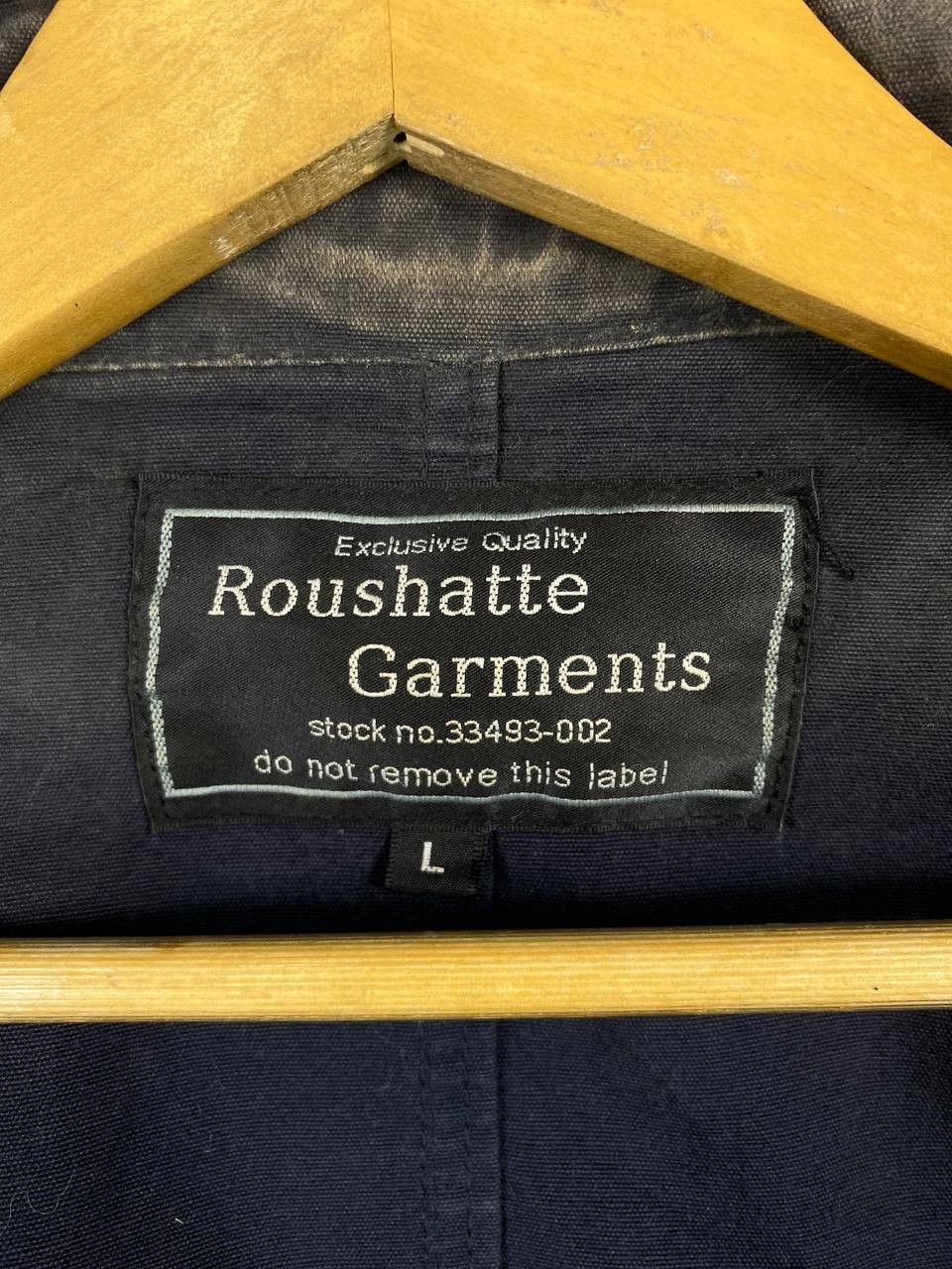 Japanese Brand roushetts garments khakis jacket sunfaded Size US L / EU 52-54 / 3 - 7 Thumbnail