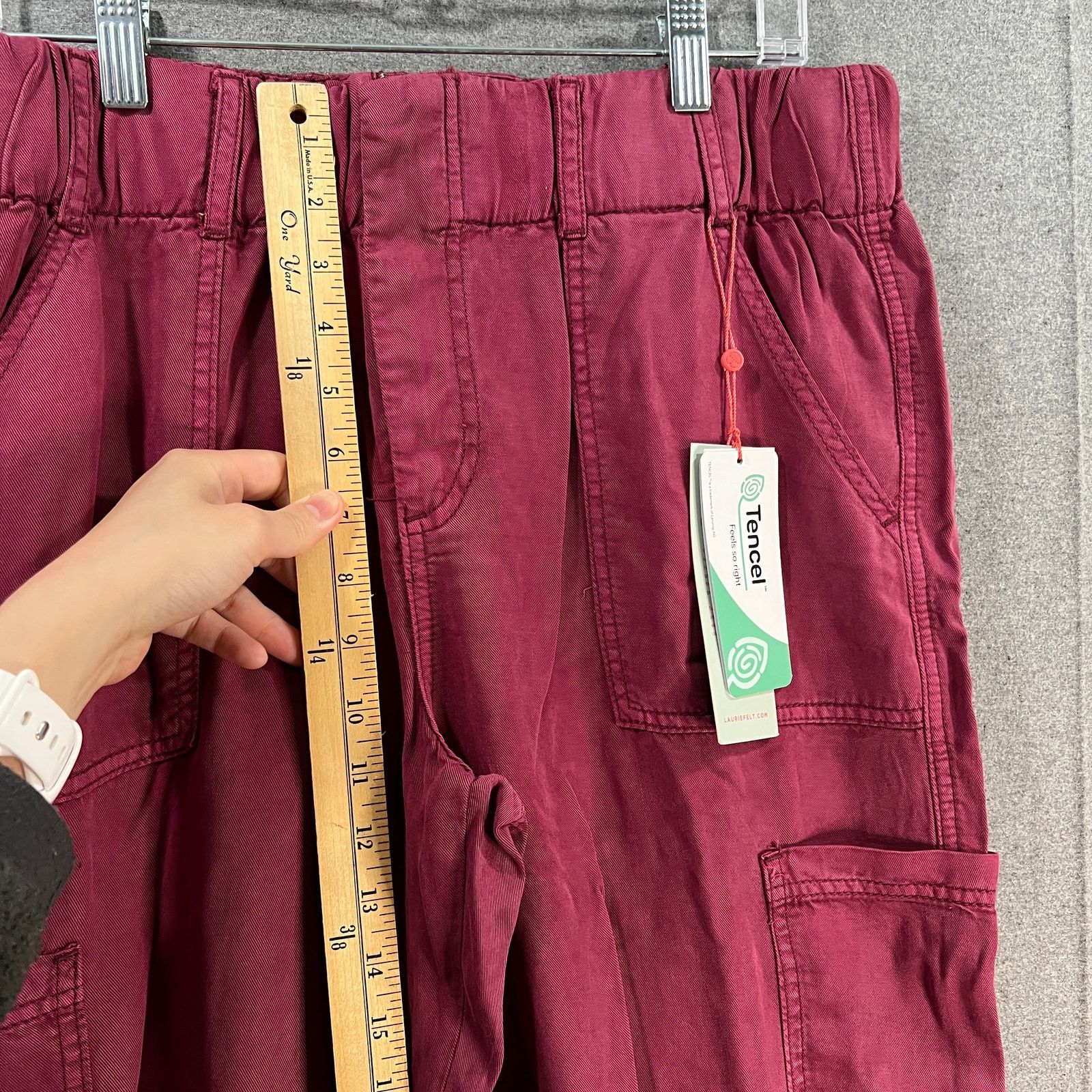 Other Laurie Felt Regular Lyocell Cargo Pants Plum, Medium Size 30" / US 8 / IT 44 - 9 Thumbnail