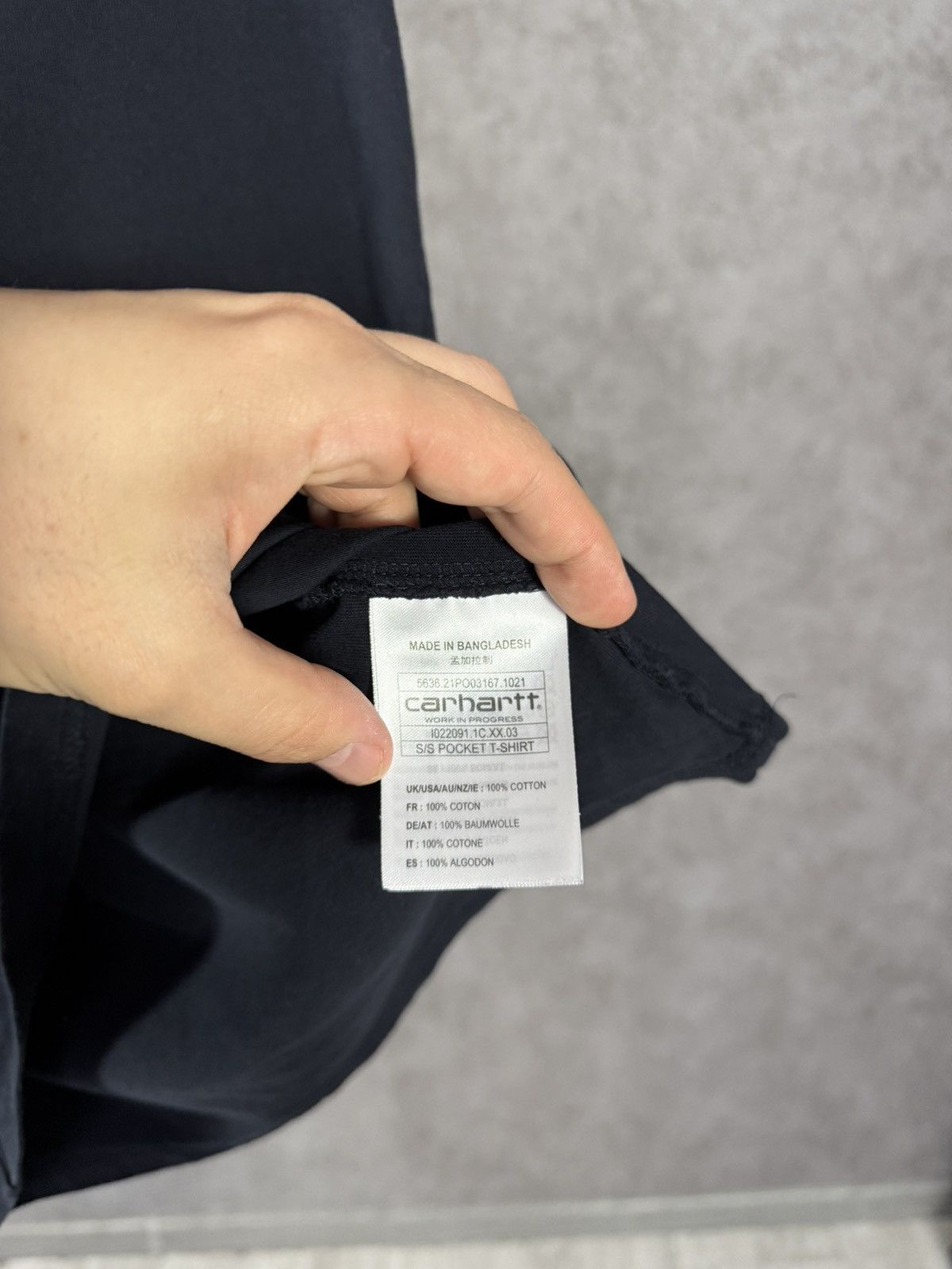 Carhartt Carhartt WIP pocket t shirt tee Size US S / EU 44-46 / 1 - 4 Thumbnail