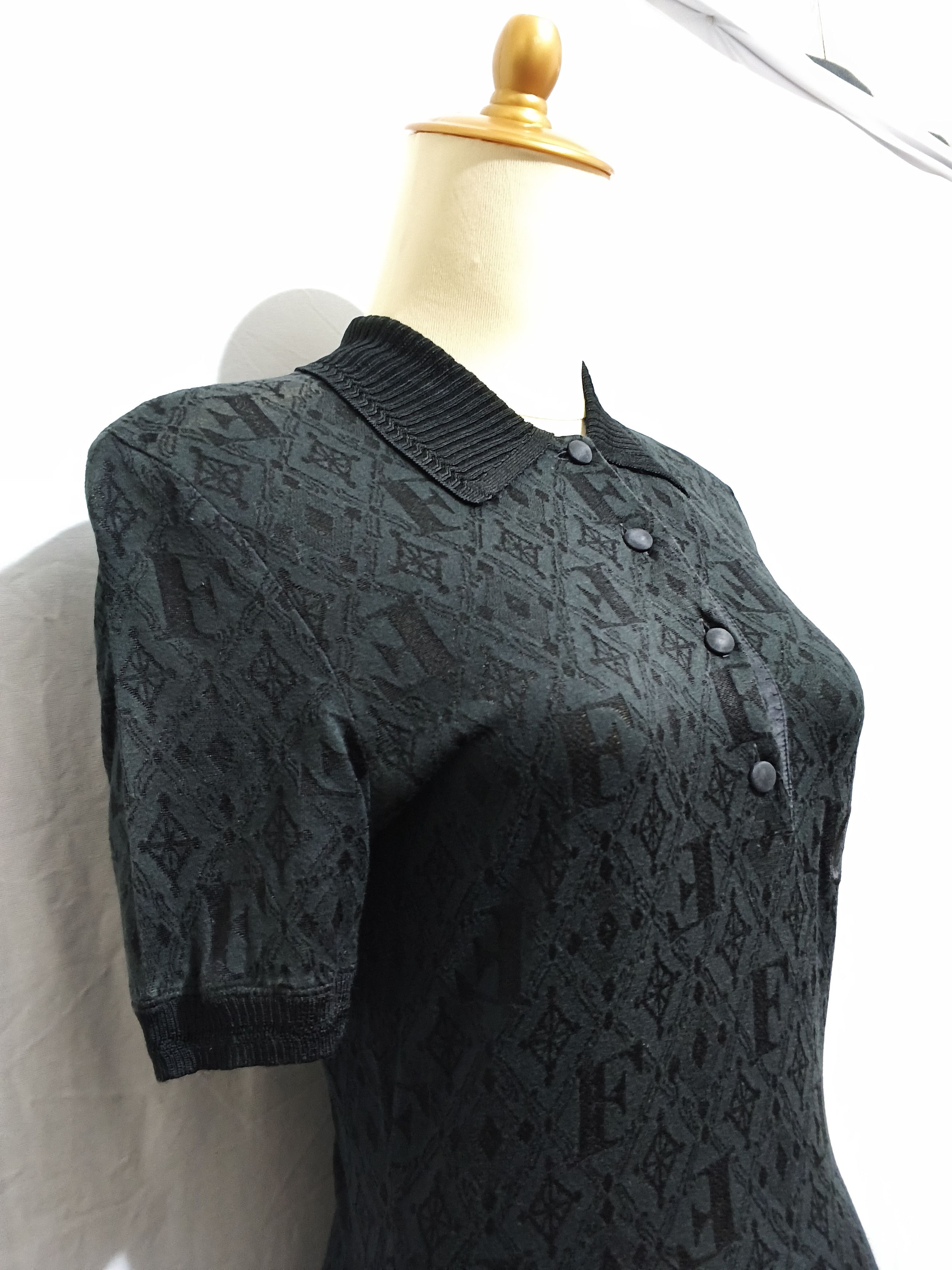 Gianfranco Ferre Vintage Gianfranco Ferre Monogram Polos Size M / US 6-8 / IT 42-44 - 5 Thumbnail