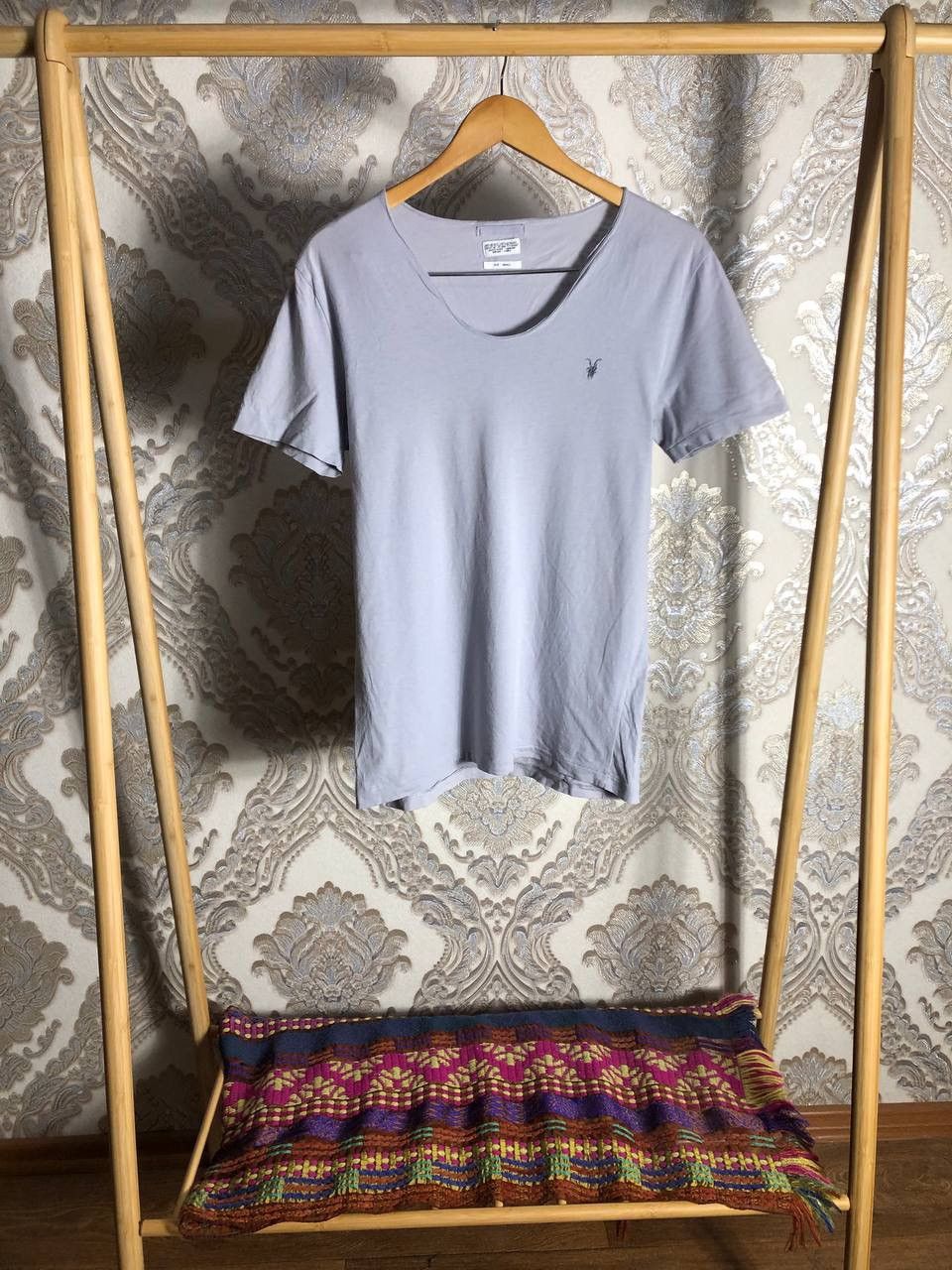Allsaints × Vintage VERY RARE ALLSAINTS SPITALFIELDS DESIGNER T-SHIRT Y2K 90s Size US S / EU 44-46 / 1 - 1 Thumbnail