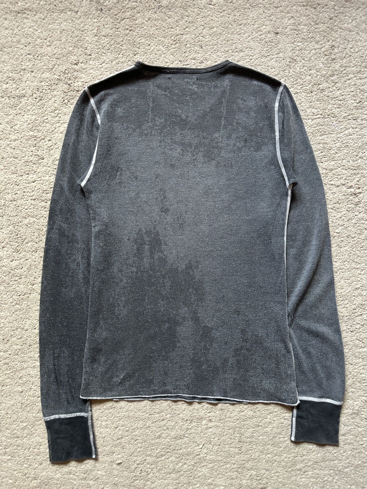 Japanese Brand 2000s Vintage Salvage Knitted Tshirt Size US S / EU 44-46 / 1 - 5 Thumbnail