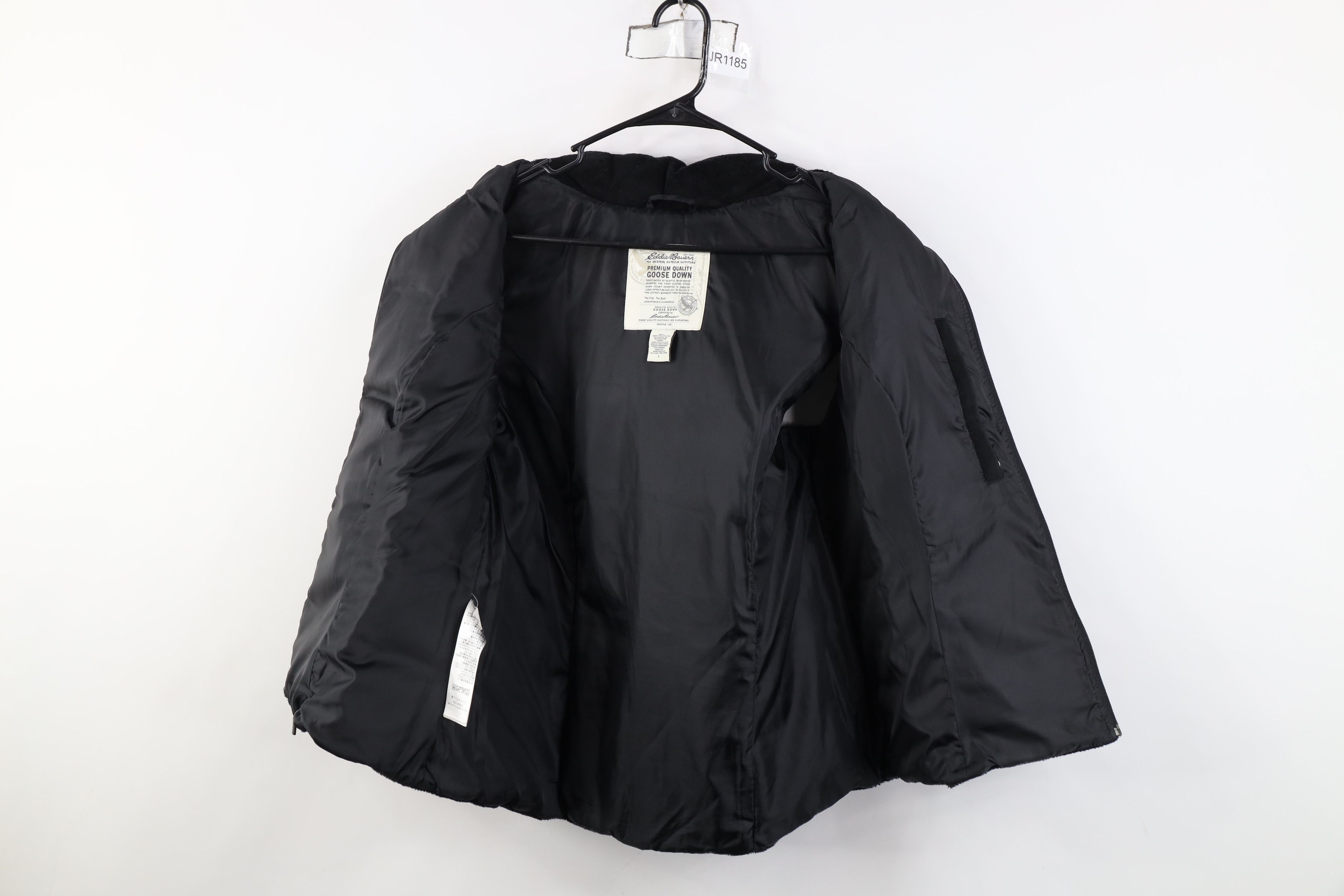 Eddie Bauer Vintage Eddie Bauer Down Fleece Puffer Vest Jacket Black Size L / US 10 / IT 46 - 6 Thumbnail