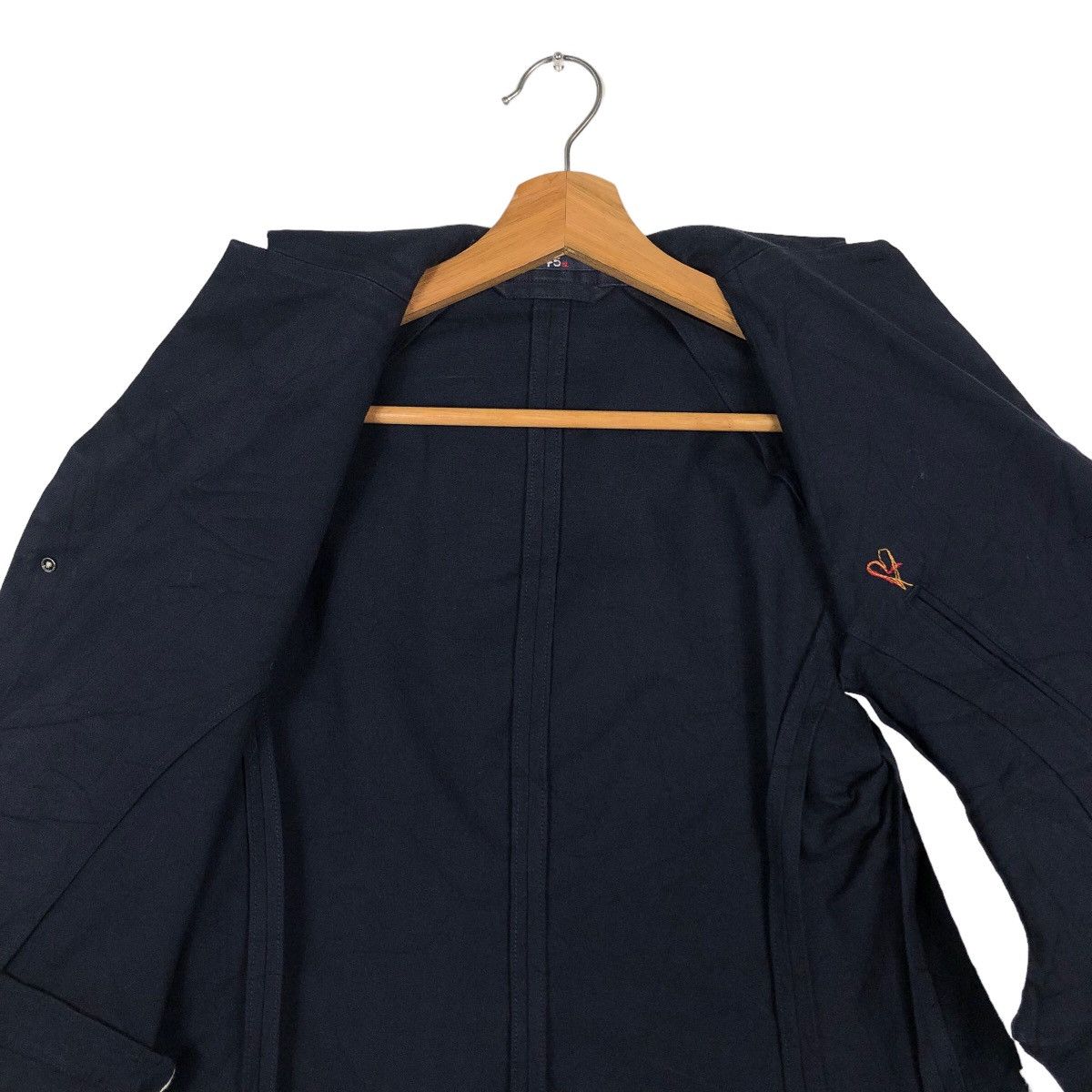 45rpm 🔥Vintage Indigo Cropped Chore Jacket 45RPM Japan Made Size US M / EU 48-50 / 2 - 14 Thumbnail