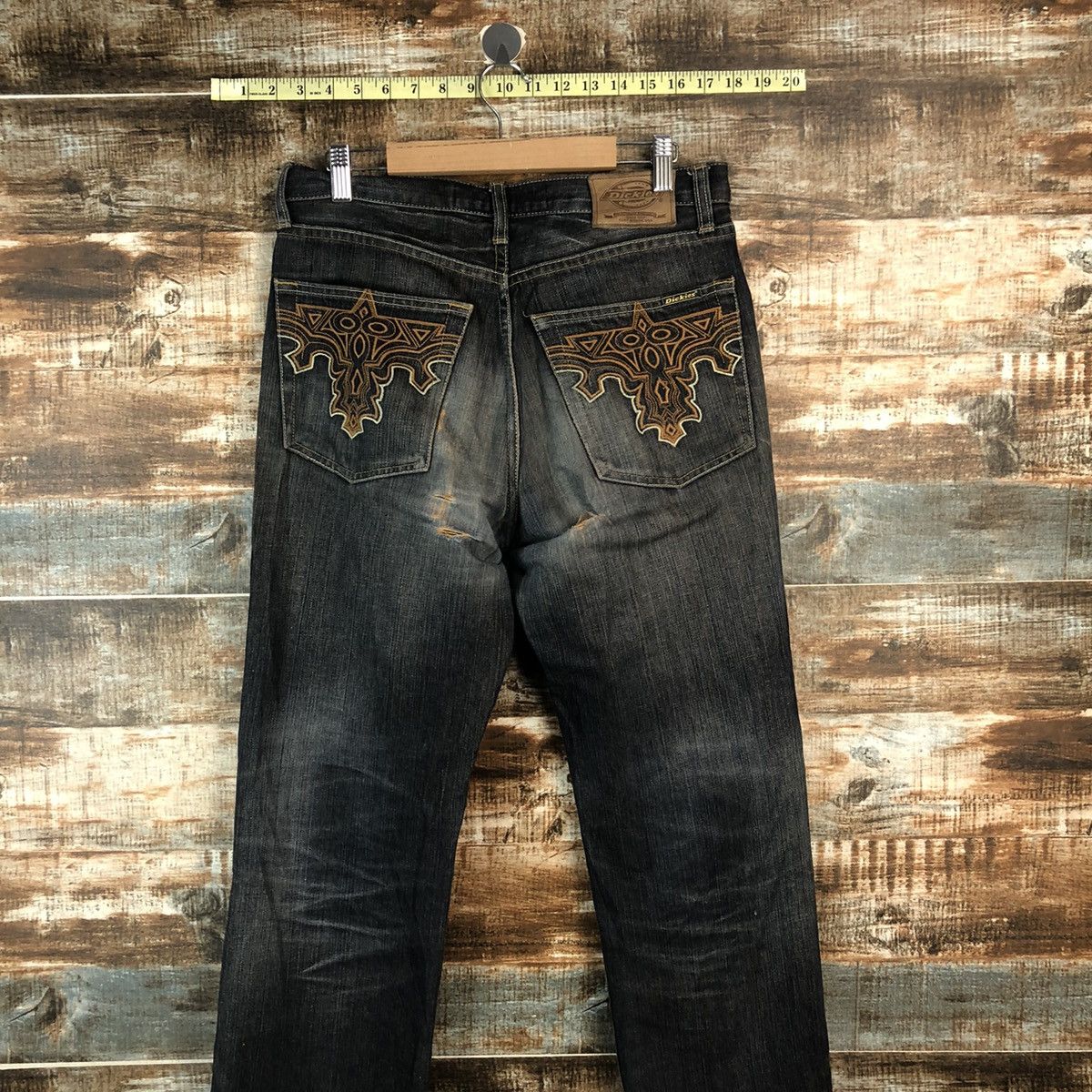 Dickies Dickies vintage Black Denim Pants #A2091 Size US 31 - 15 Thumbnail
