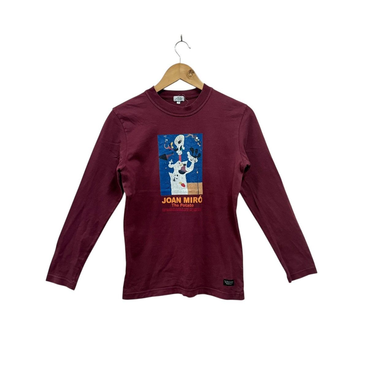 Vintage Joan Miro The Potato by Art Yomiuri Longsleeve