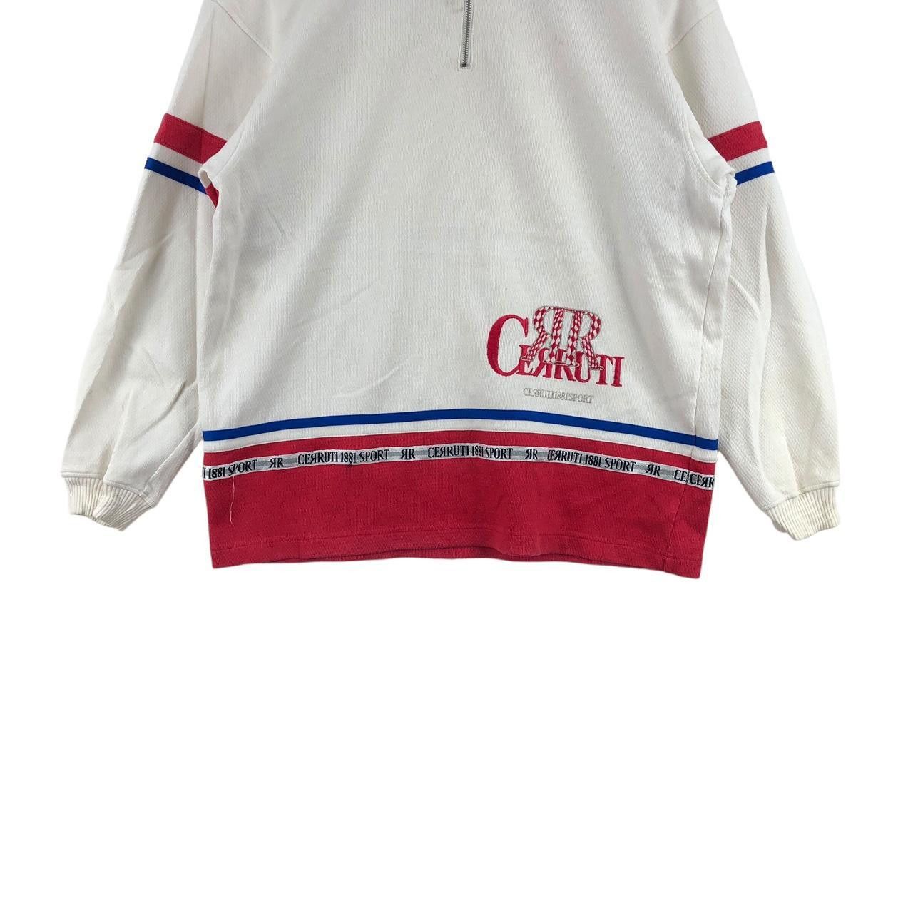 Cerruti 1881 Vintage CERRUTI SPORT 1881 PARIS Half Zipper Sweatshirt Size M / US 6-8 / IT 42-44 - 4 Thumbnail