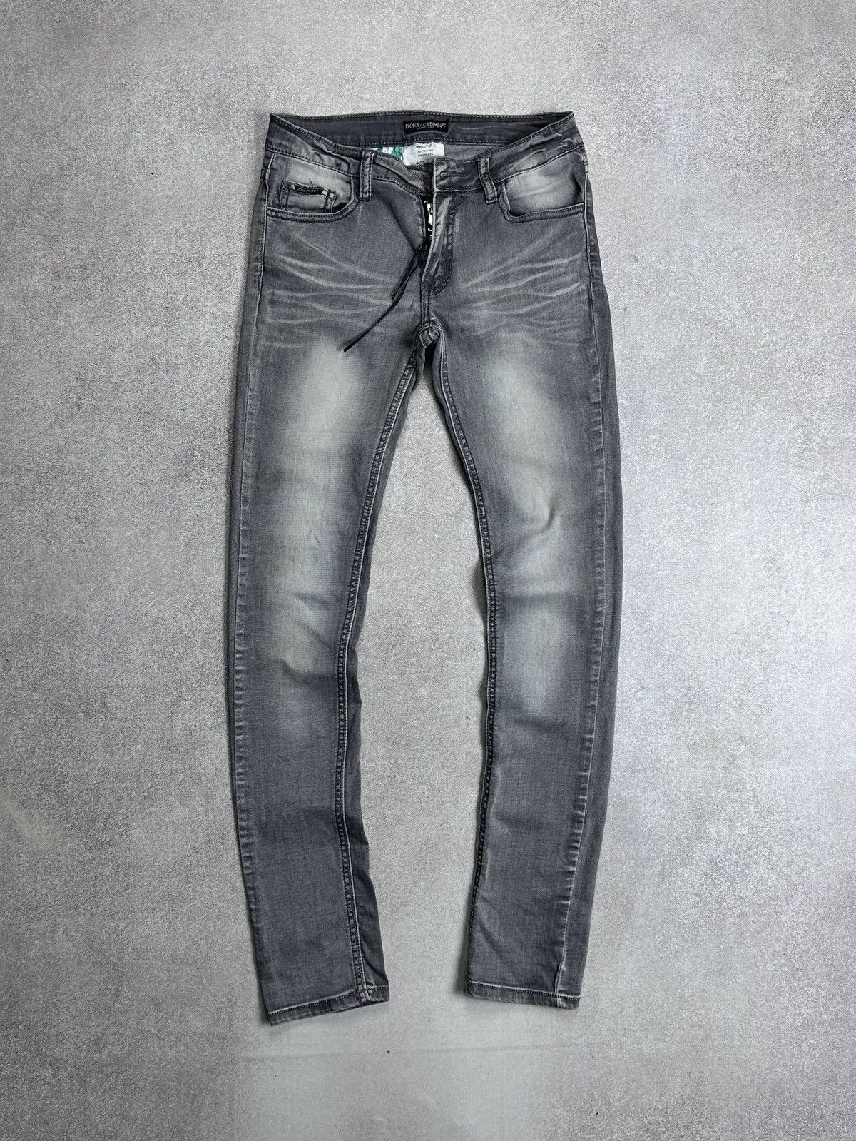 Dolce & Gabbana Vintage Dolce & Gabbana Gold 14 Grey Jeans 38 Size US 30 / EU 46 - 2 Thumbnail