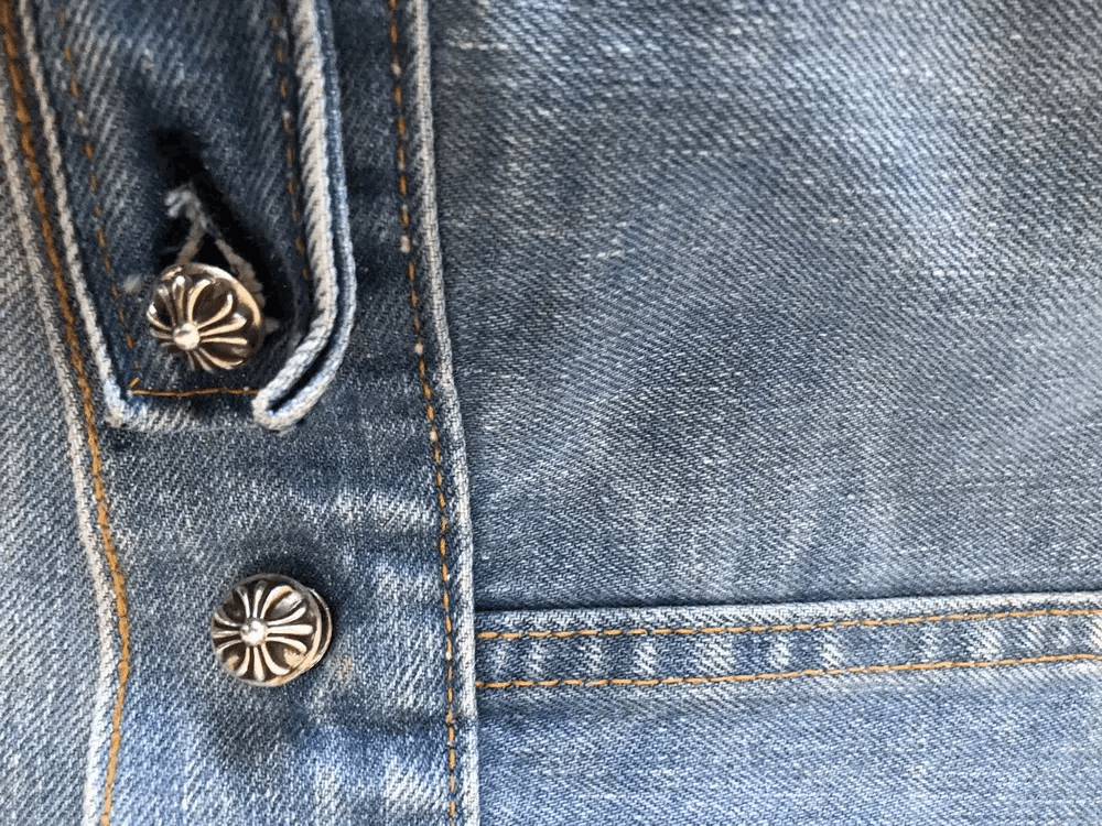 Chrome Hearts Chrome Hearts Levi's Cross Patch Denim Jacket Size S / US 4 / IT 40 - 11 Thumbnail