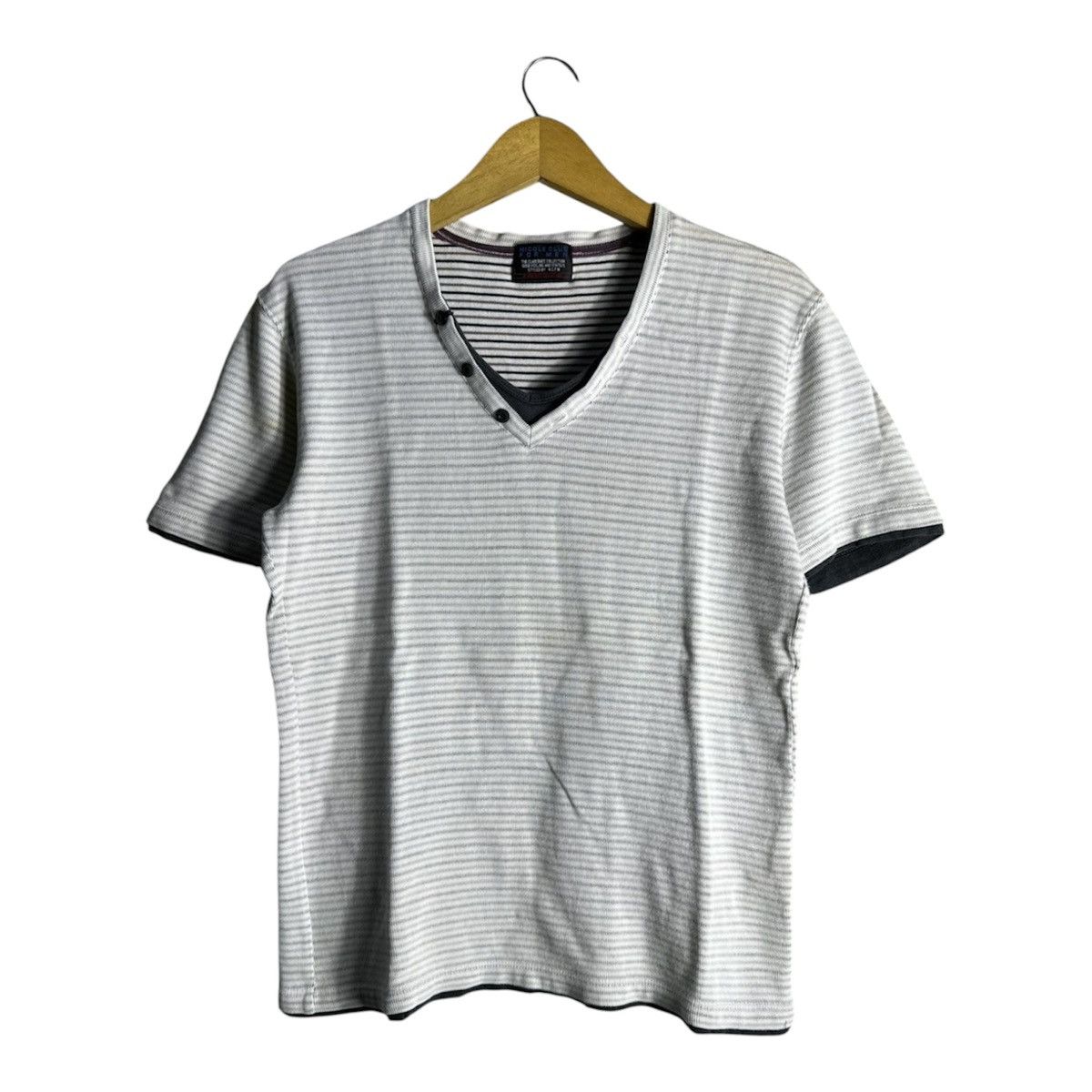 Nicole Club NICOLE CLUB FOR MEN DOUBLE LAYER SHORTSLEEVE IFSIX LGB STYLE Size US M / EU 48-50 / 2 - 1 Thumbnail