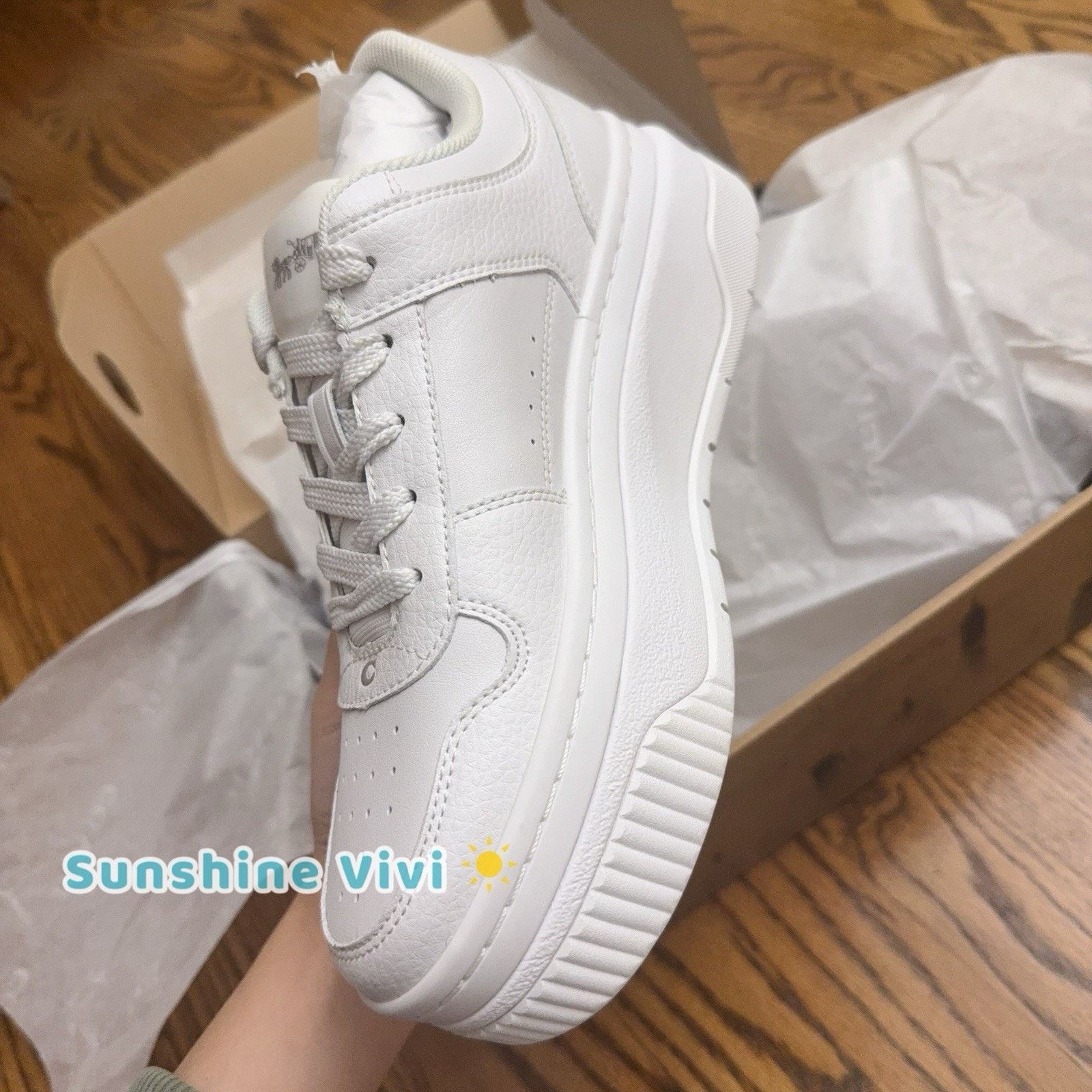 Coach NWT Coach Women Platform Sneaker CCN52 Optic White US7.5 Size US 7.5 / IT 37.5 - 4 Thumbnail