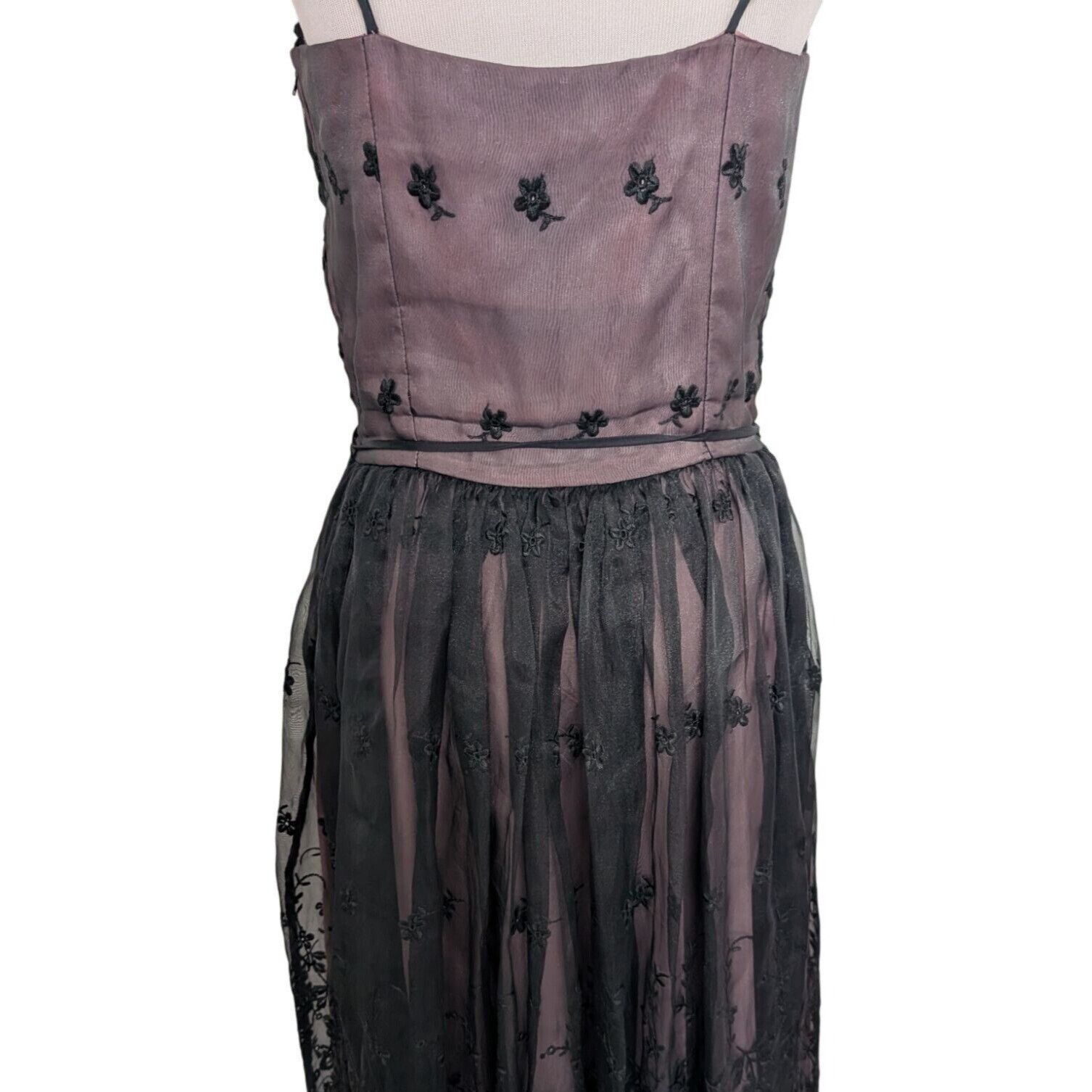Betsey Johnson Betsey Johnson Evening Floral Midi Dress Womens Medium Size M / US 6-8 / IT 42-44 - 11 Thumbnail